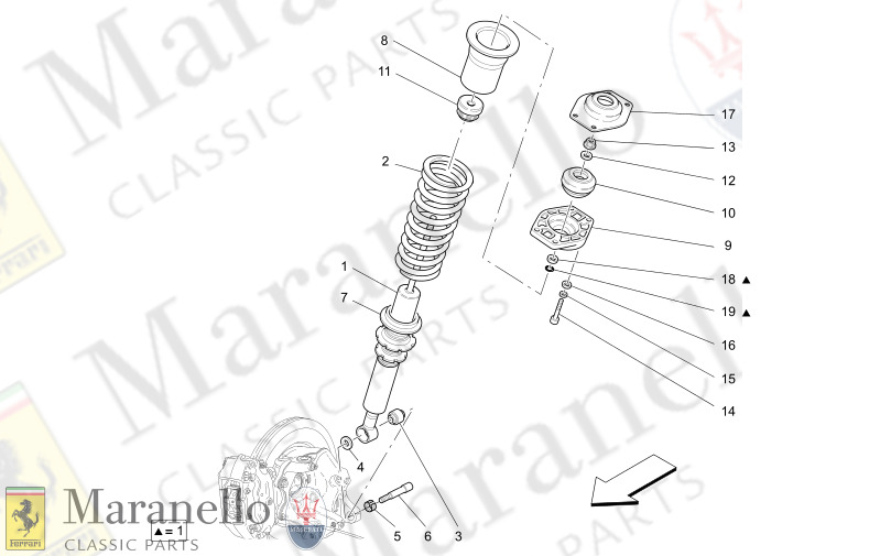 06.21 - 1 REAR SHOCK ABSORBER DEVICES