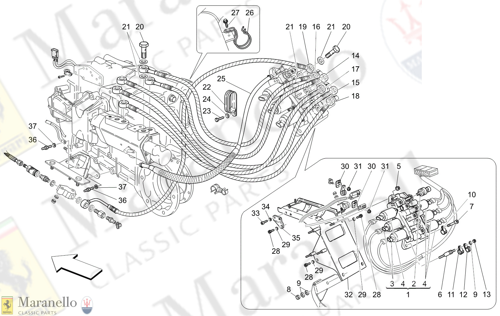 03.40 - 1 - 0340 - 1 Gearbox Activation Hydraulics: Power Unit