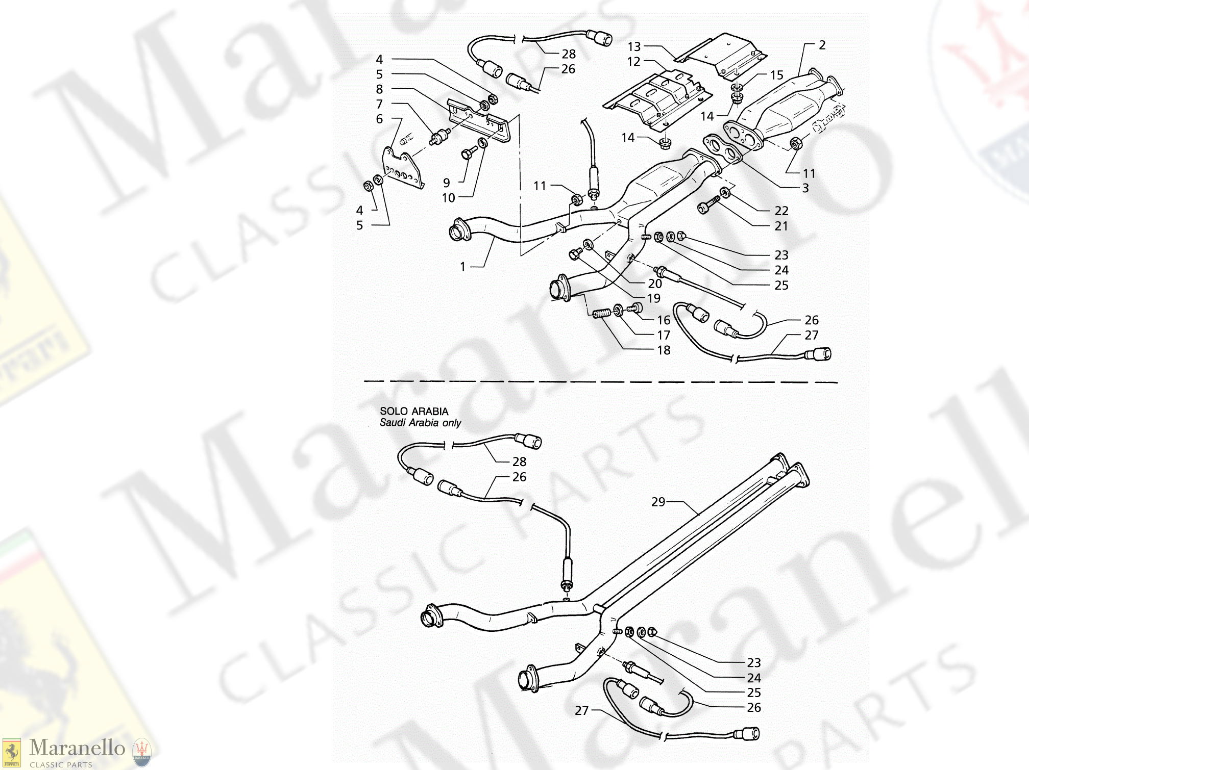 C 24 - Front Exhaust System