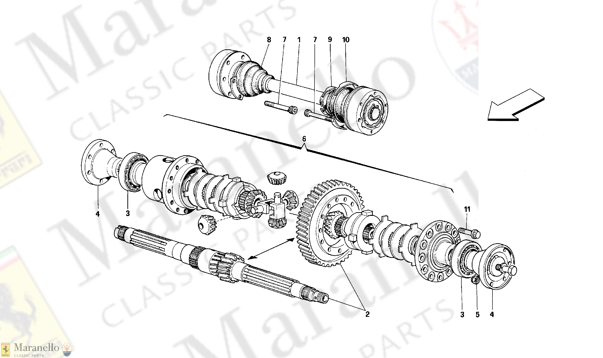 042 - Differential And Axle Shafts