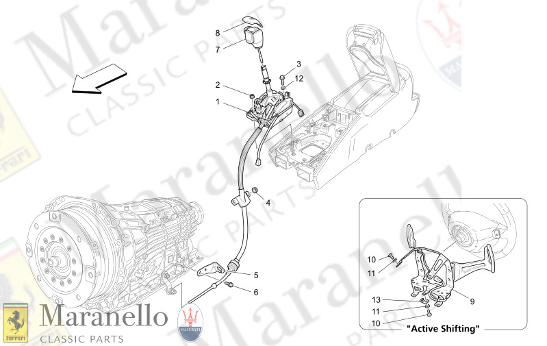03.02 - 1 DRIVER CONTROLS FOR AUTOMATIC GEARBOX