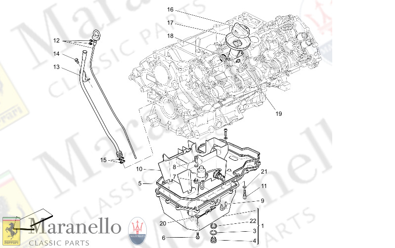 01.60 - 1 LUBRICATION SYSTEM CIRCUIT AND COLLECTIO