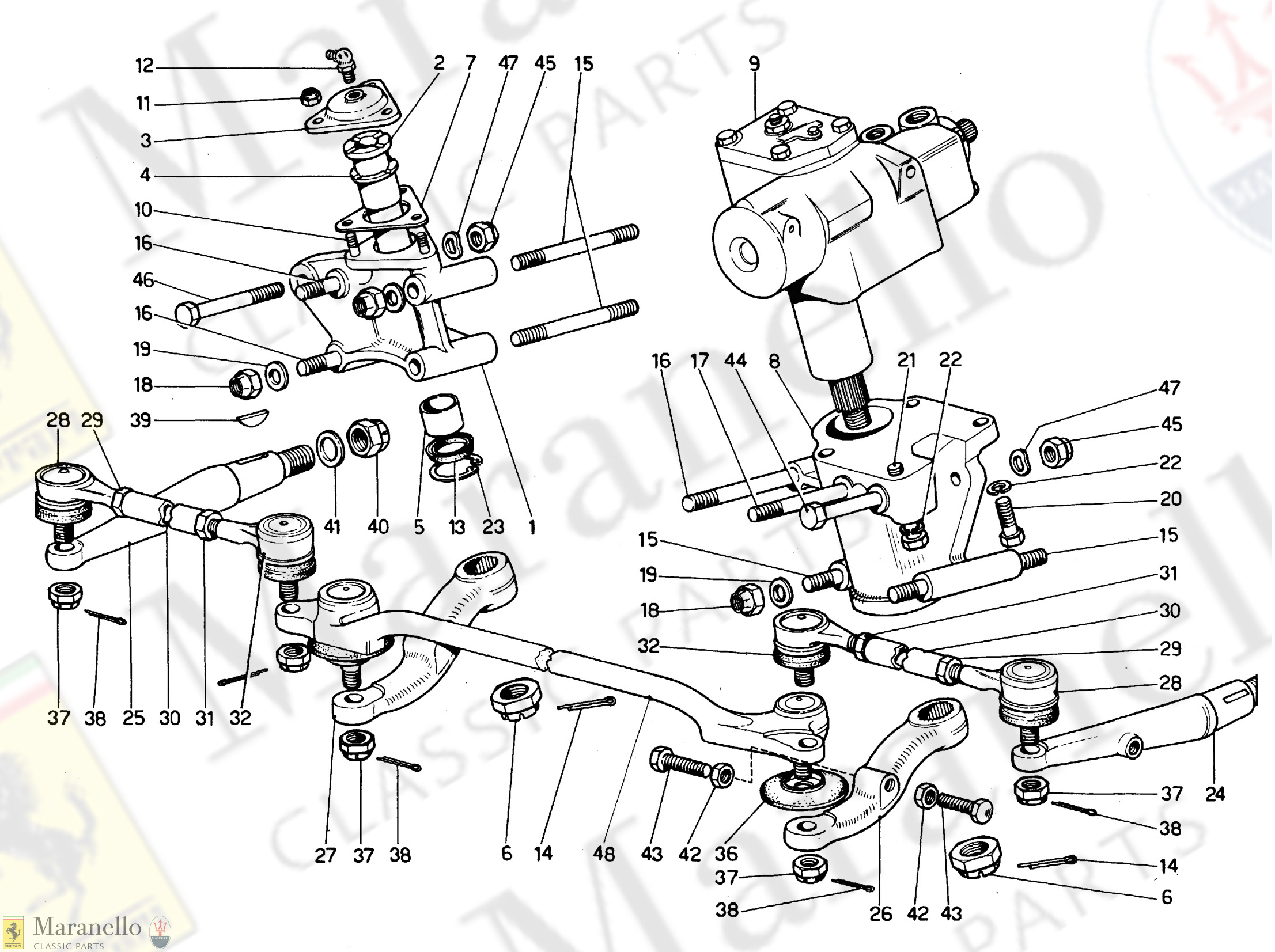 034A - Steering Linkage - Revision Oct 1972