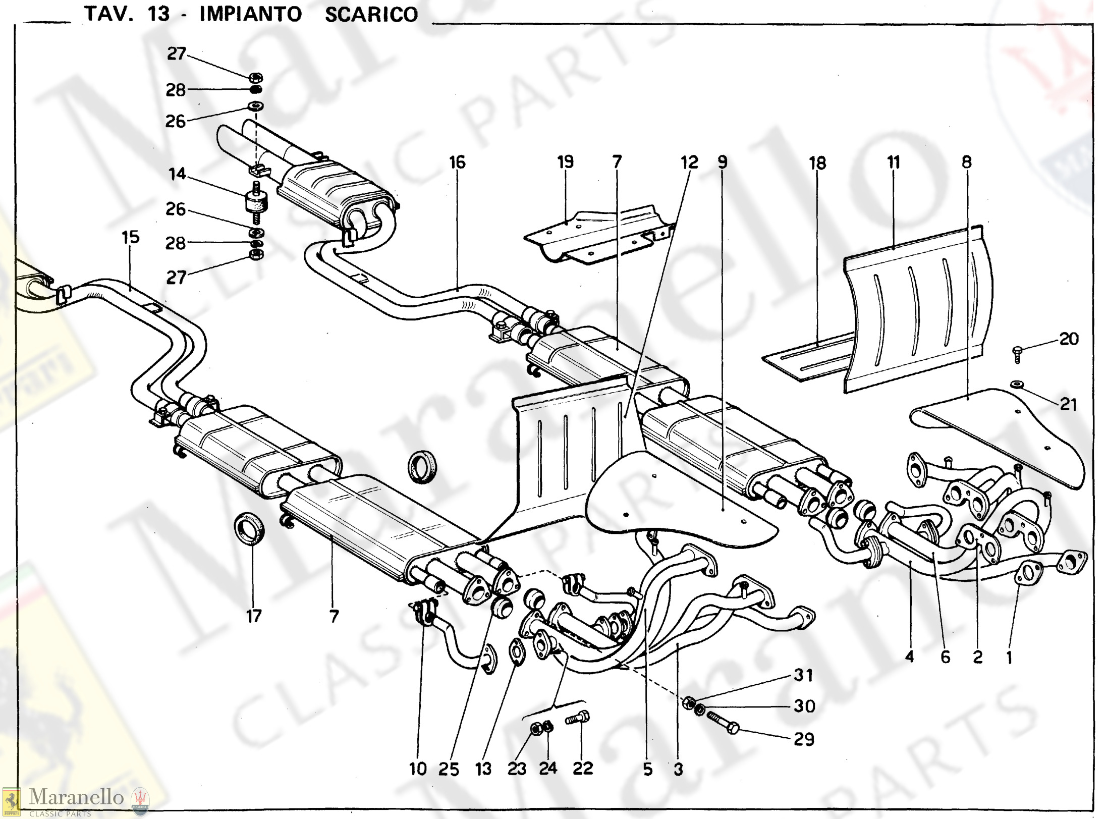 013 - Exhaust Manifold & Piping