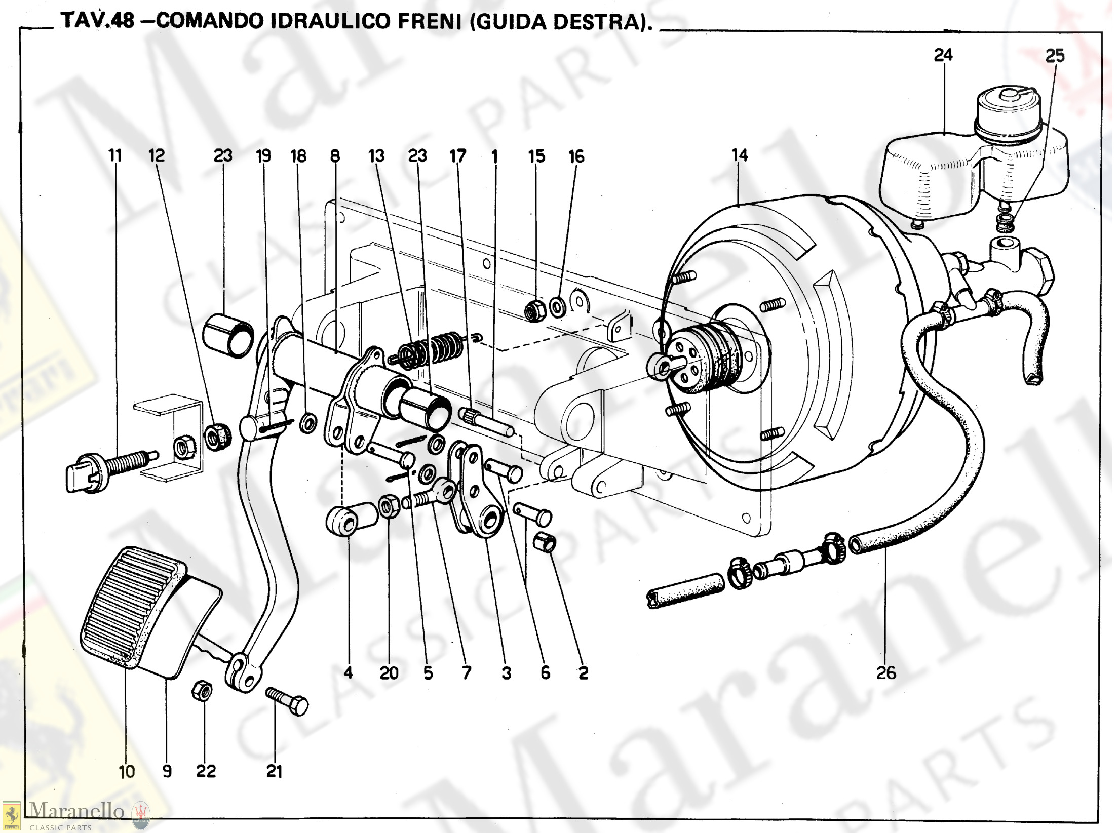 048 - RHD Brake Pedal