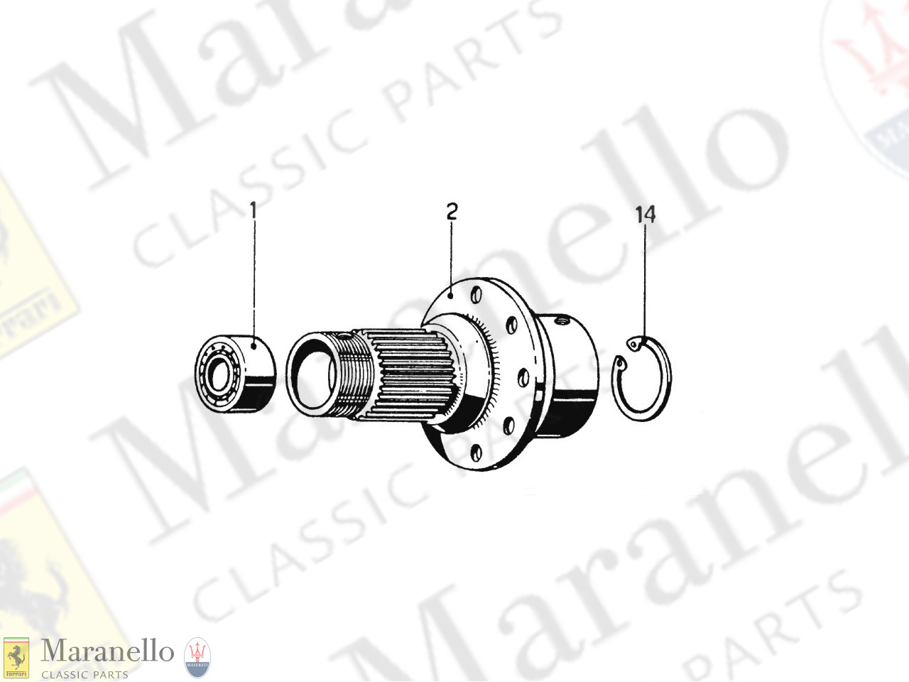 024A - Brake Discs &  Master Cylinder - LHD Upto 31-12-1965