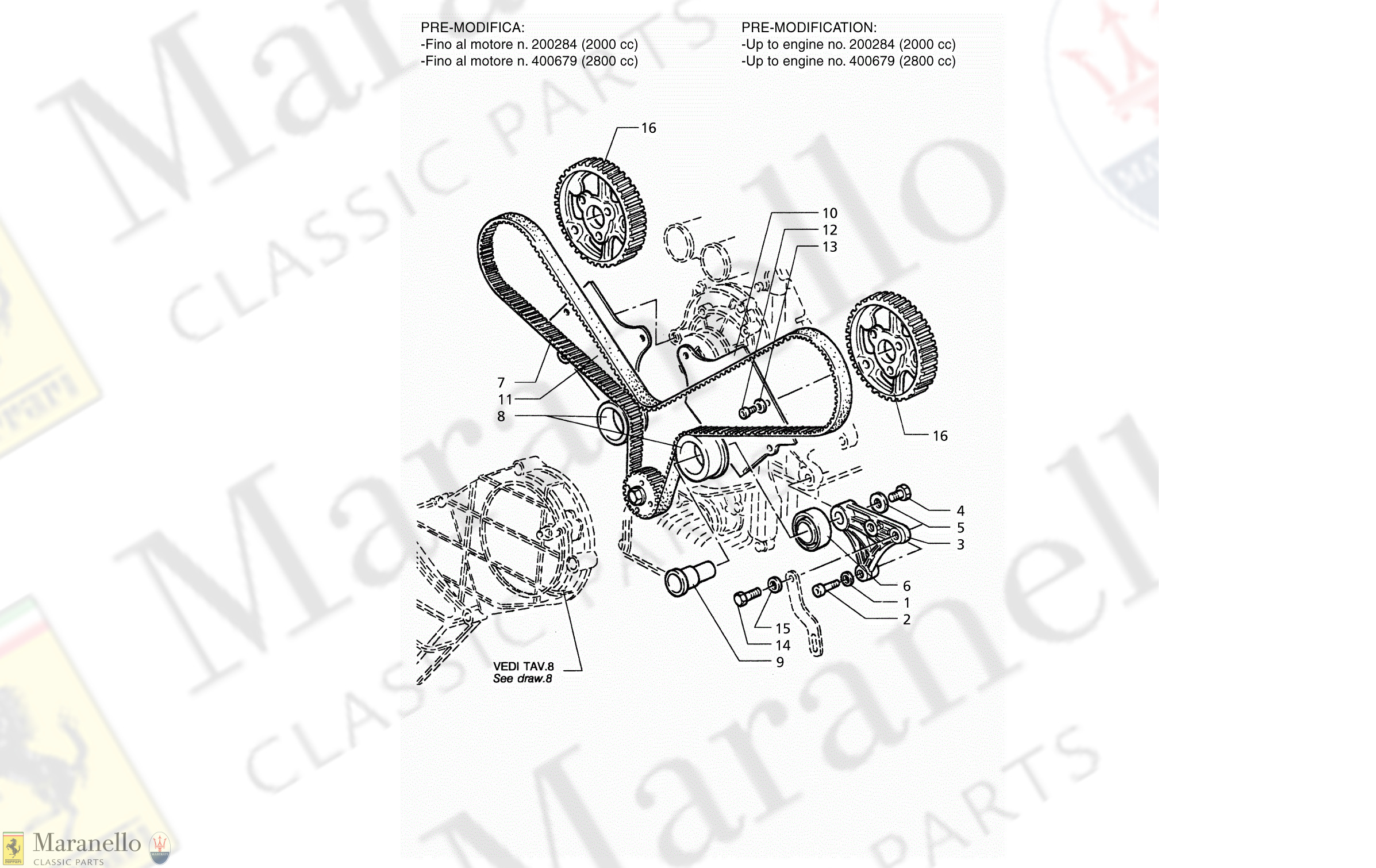 C 8.1 - C 81 - Timing Control (Pre-Modification)