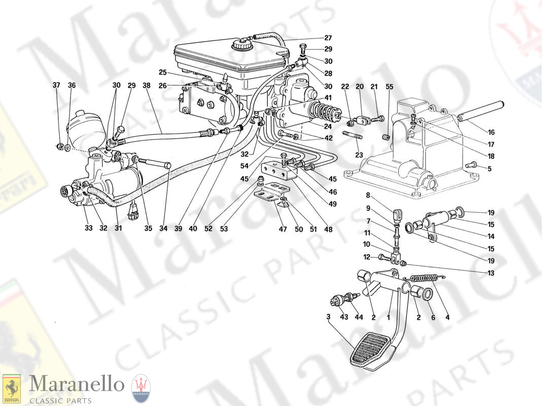 061 - Brake Hydraulic System (For Car With Antiskid System - Variants For RHD Version)