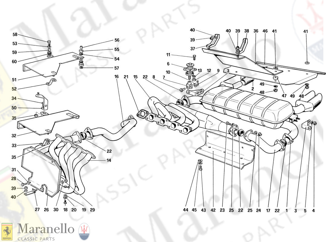 018 - Exhaust System (Not For Us - Sa - Ch87 And Ch88 Version)