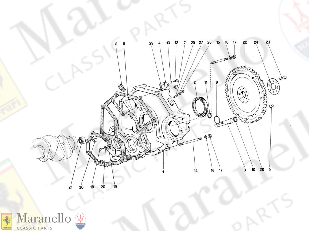 004 - Flywheel And Clutch Housing Spacer