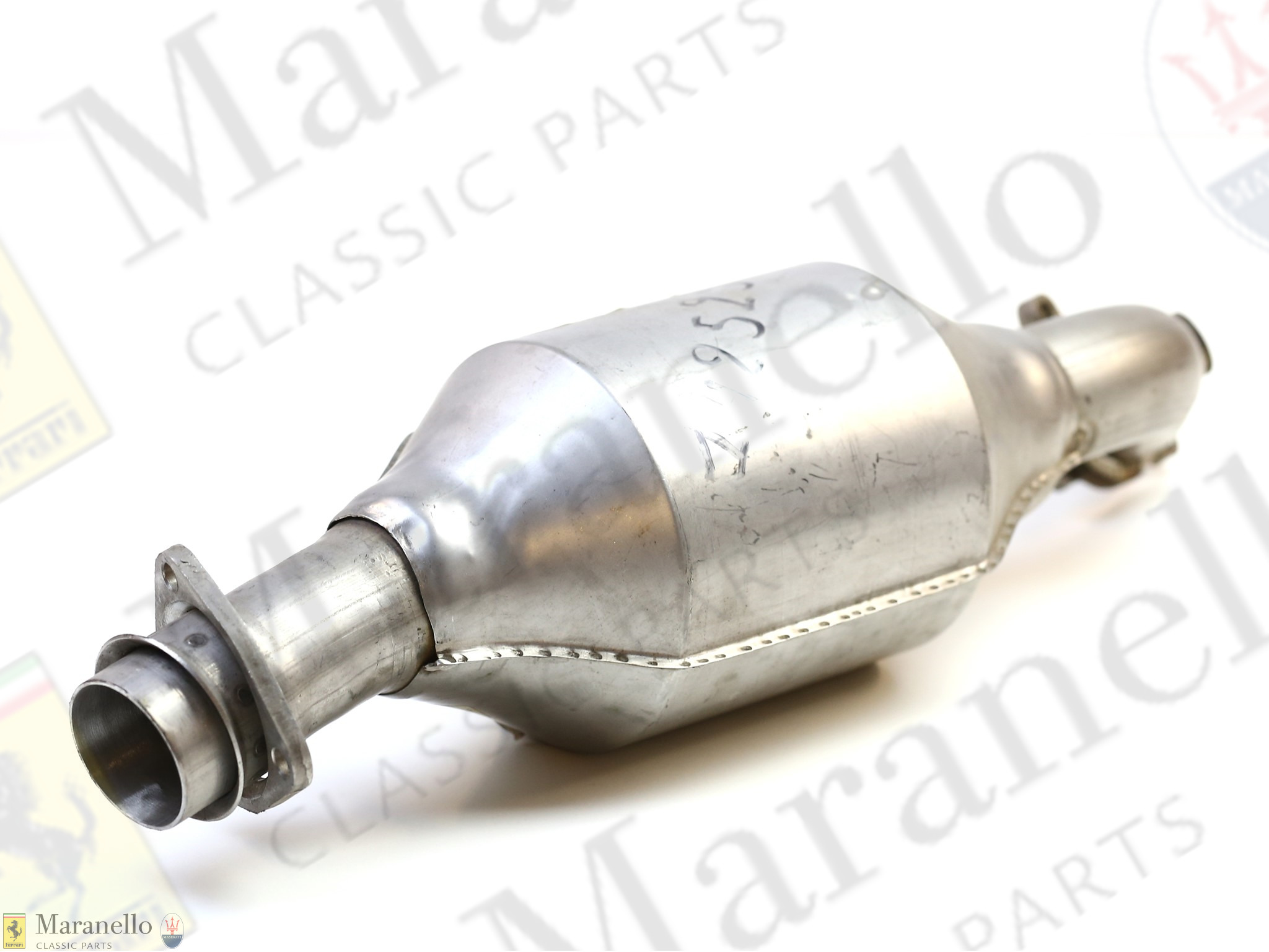 Ferrari part 142525 LH Catalytic Convertor Maranello Classic Parts