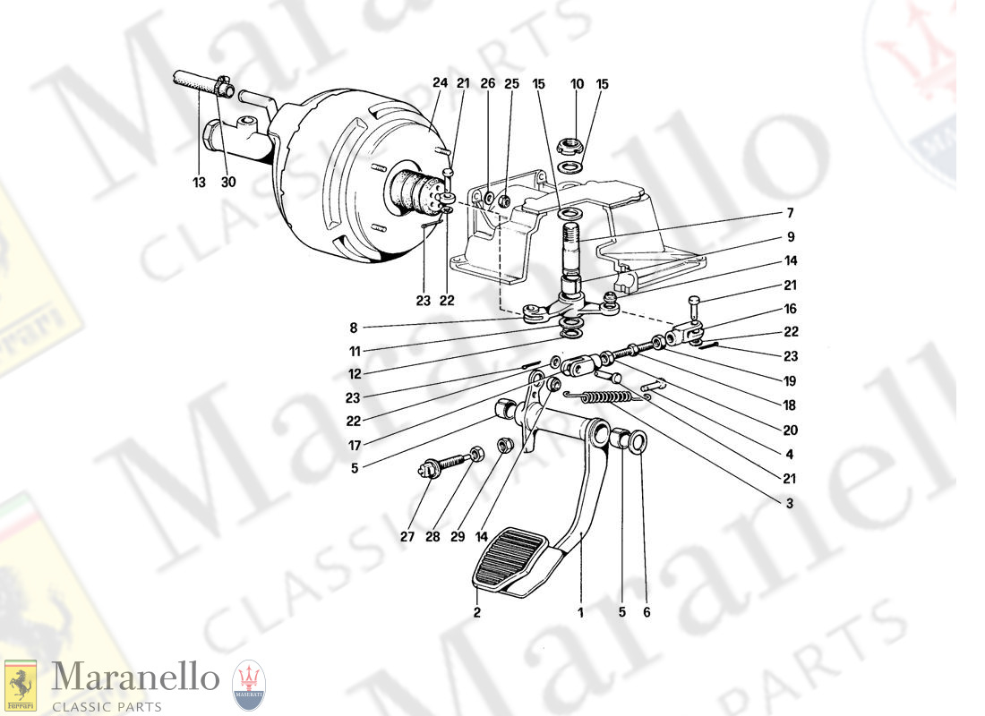 060 - Brake Hydraulic System (For Car Without Antiskid System - Variants For RHD Version)
