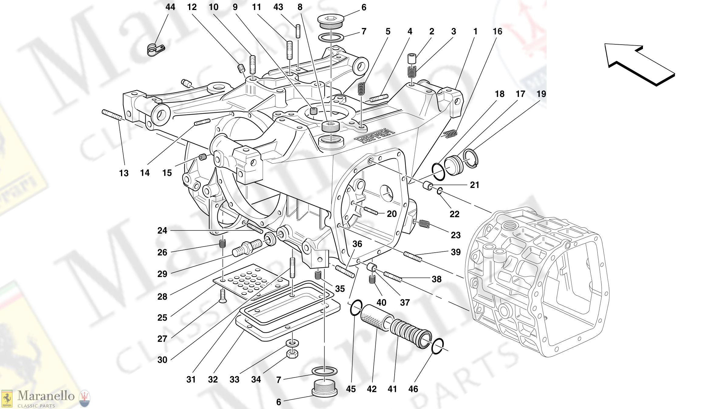 028 - Gearboxes/Differential Housing