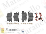 Rear Brake Pad + Wear Sensor + Spring Kit