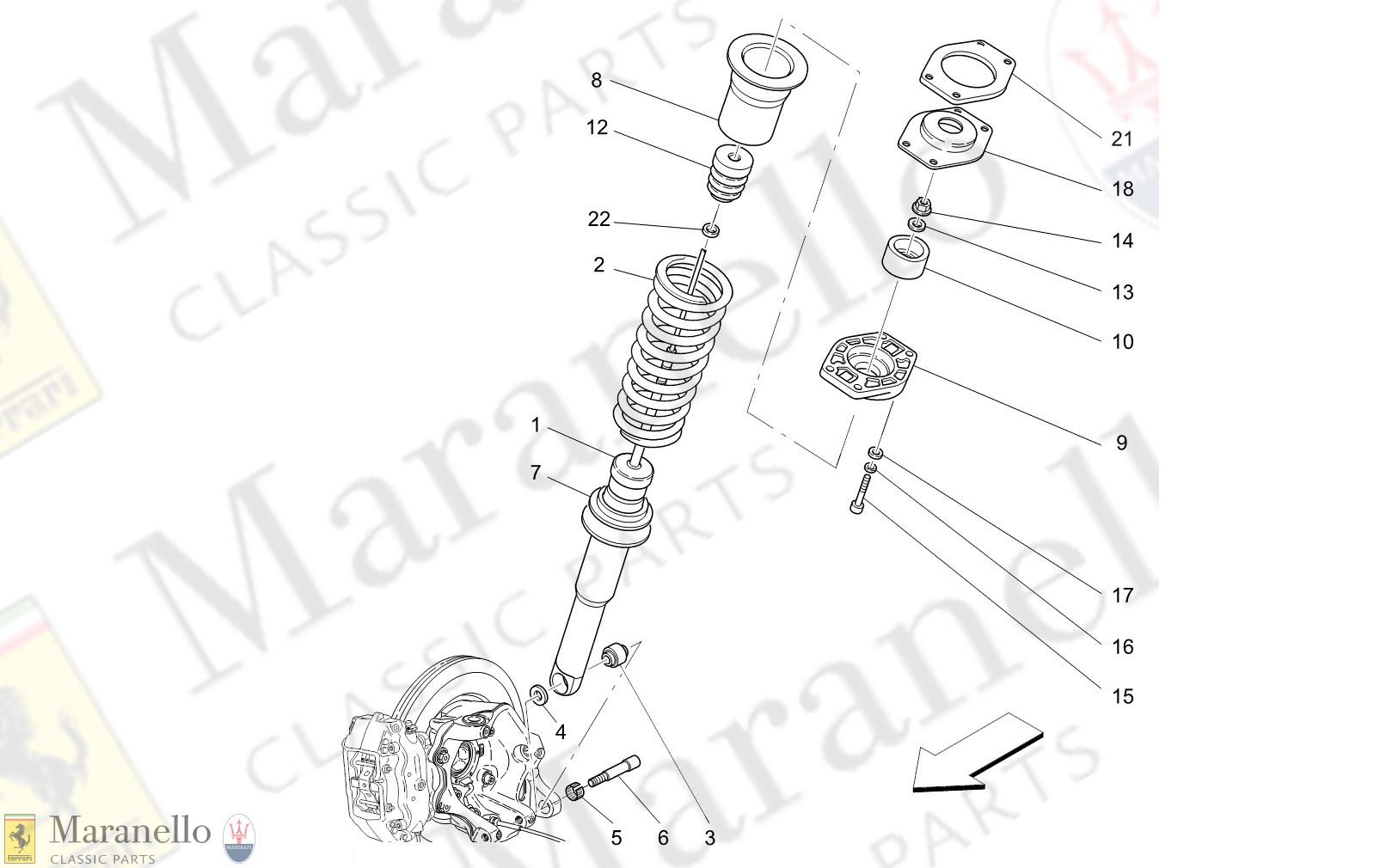 06.21 - 16 - 0621 - 16 Rear Shock Absorber Devices