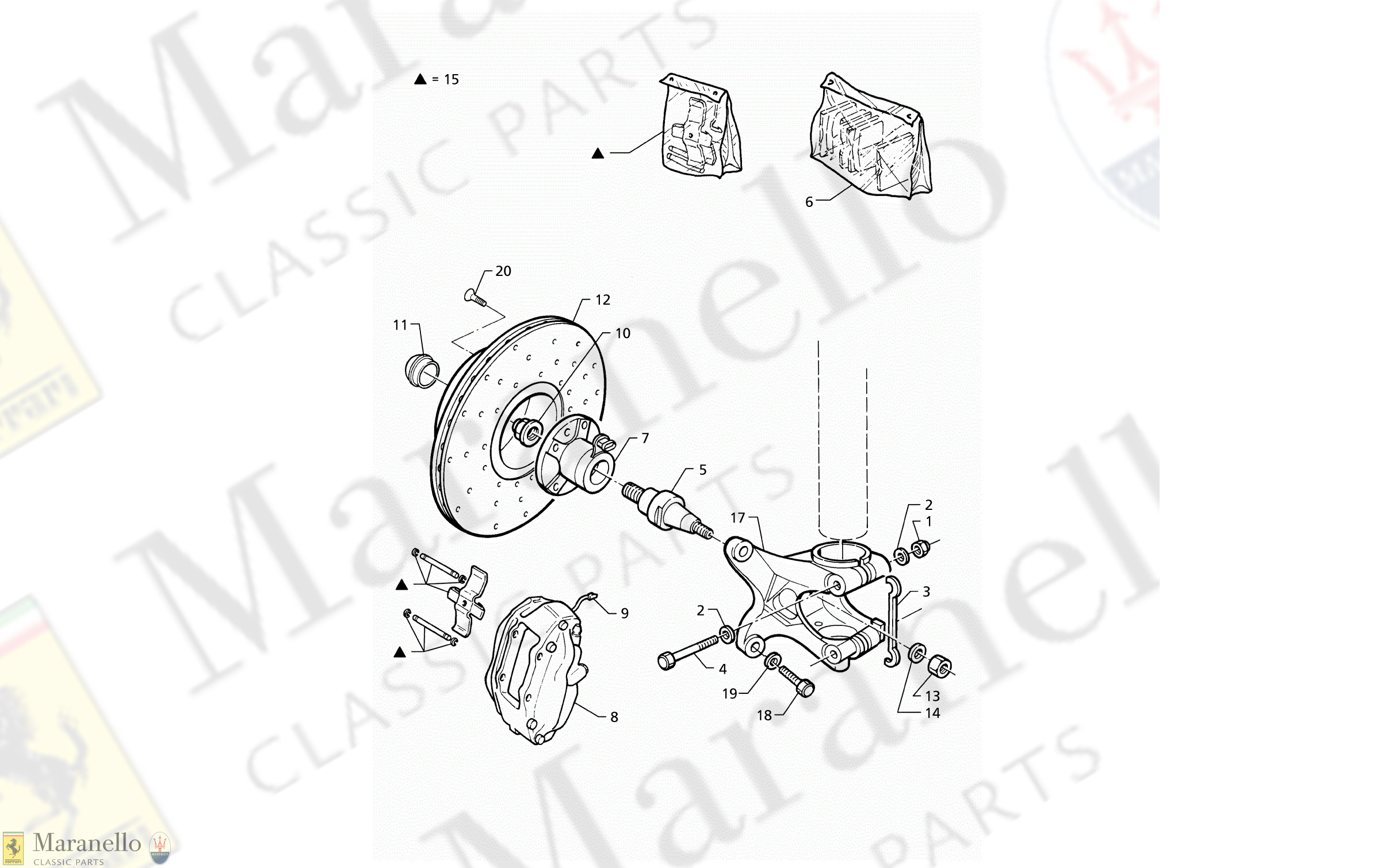 C 38 - Hubs And Front Brakes With Abs