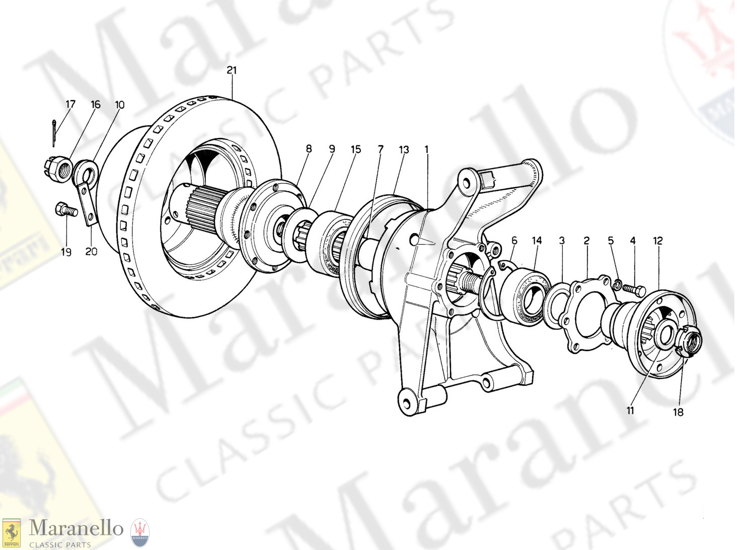 039 - Rear Suspension And Brake Disc