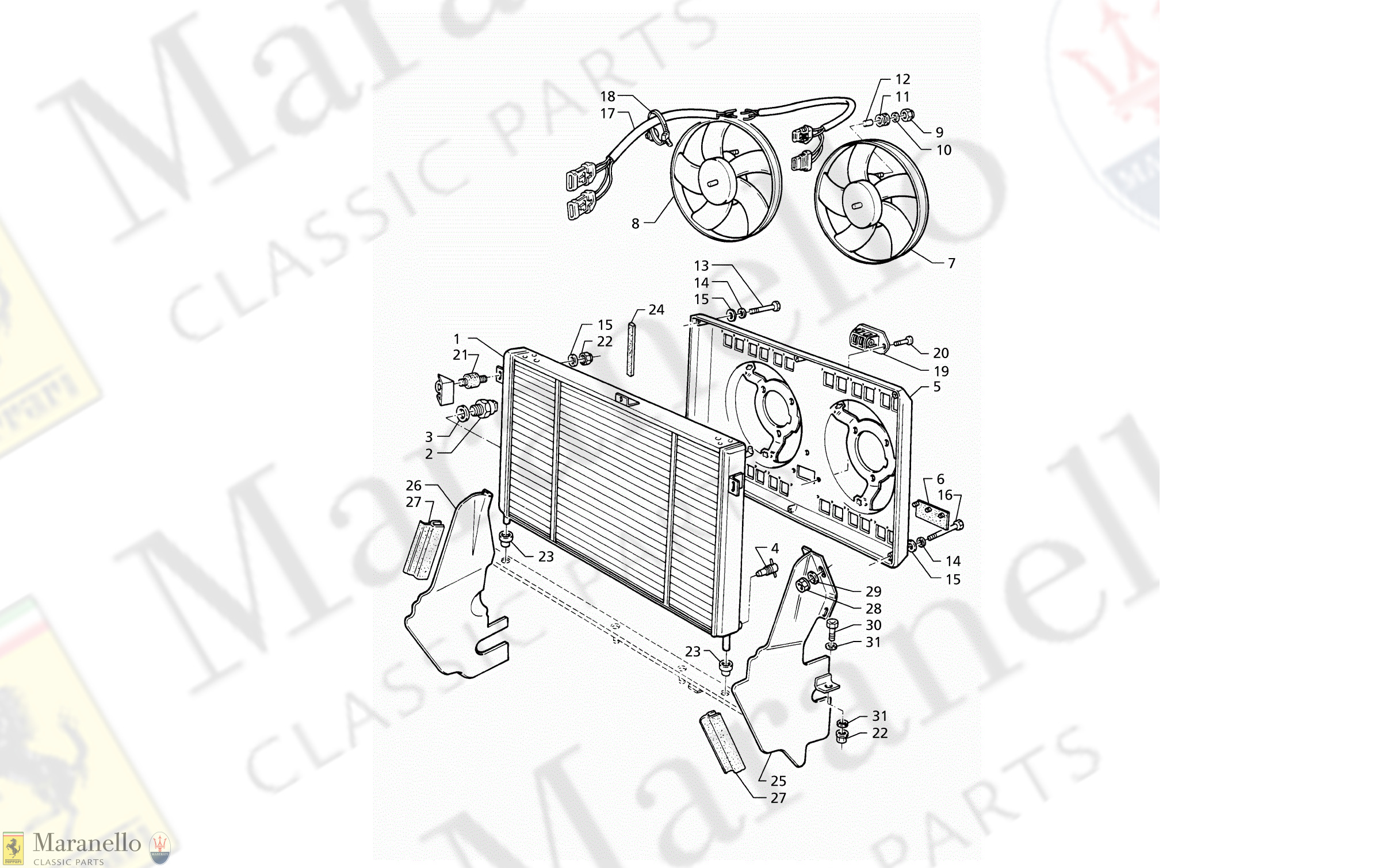 C 20 - Radiator And Cooling Fans