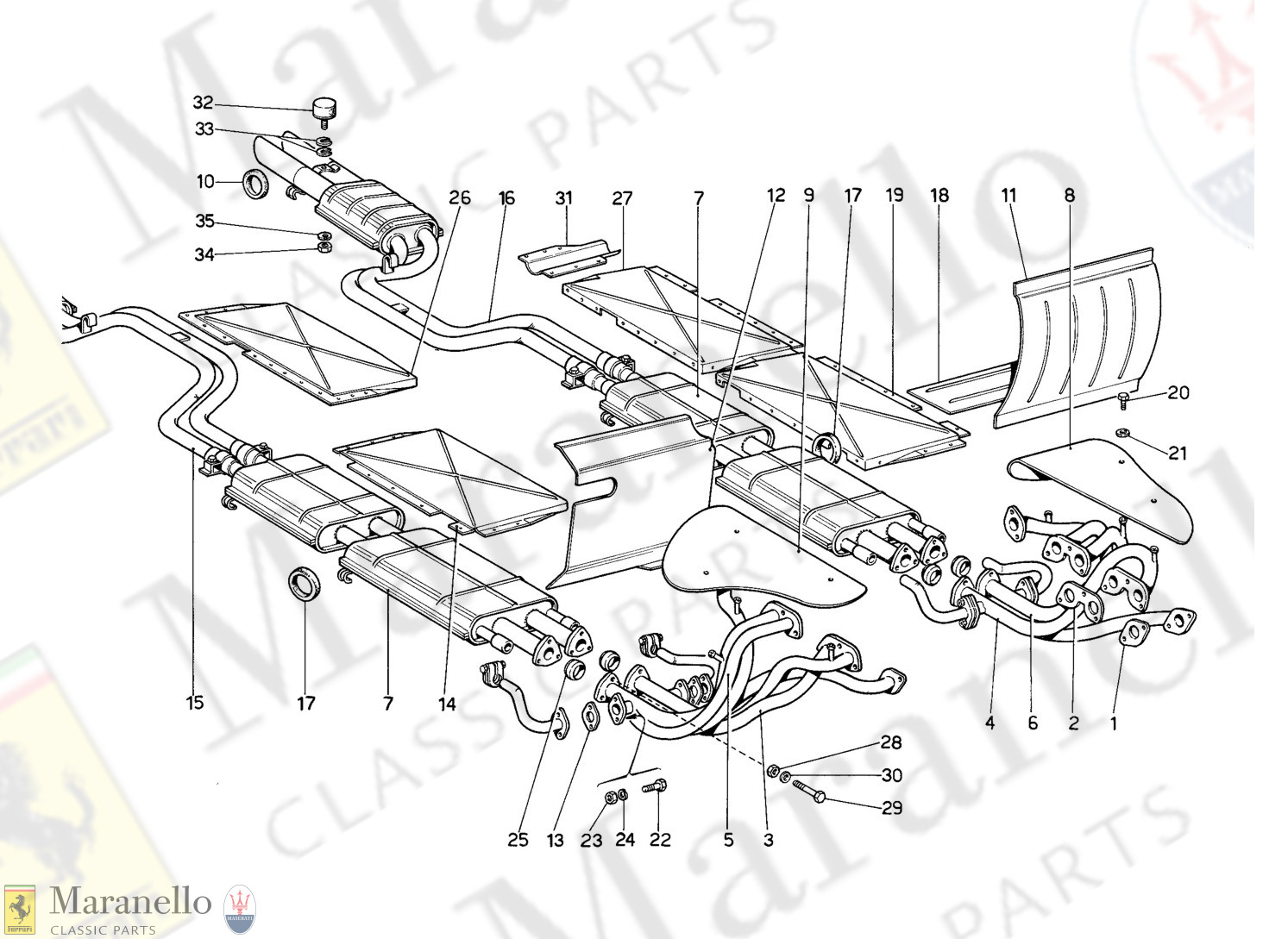 014 - Exhaust Manifold And Piping