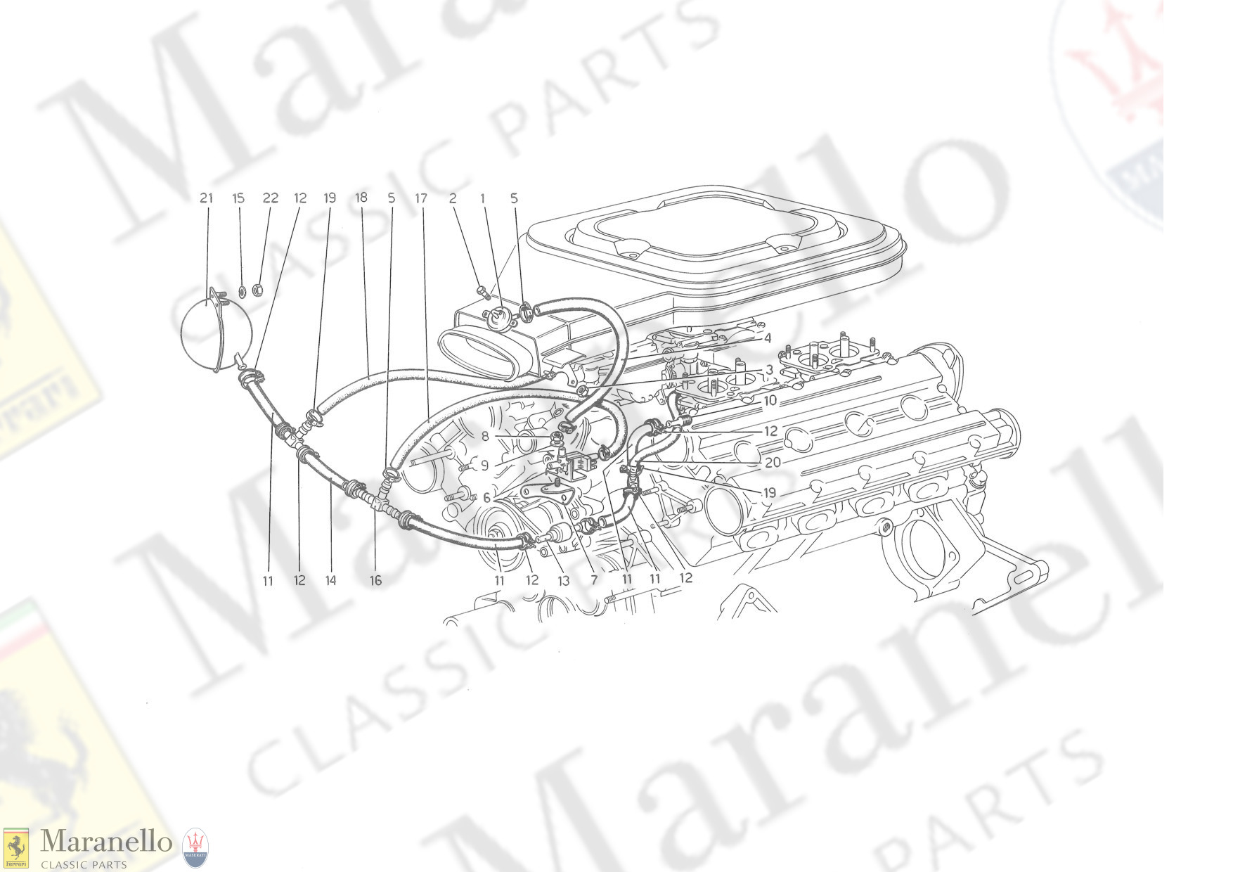 013 - Intake Air Cleaner Valve And Lines