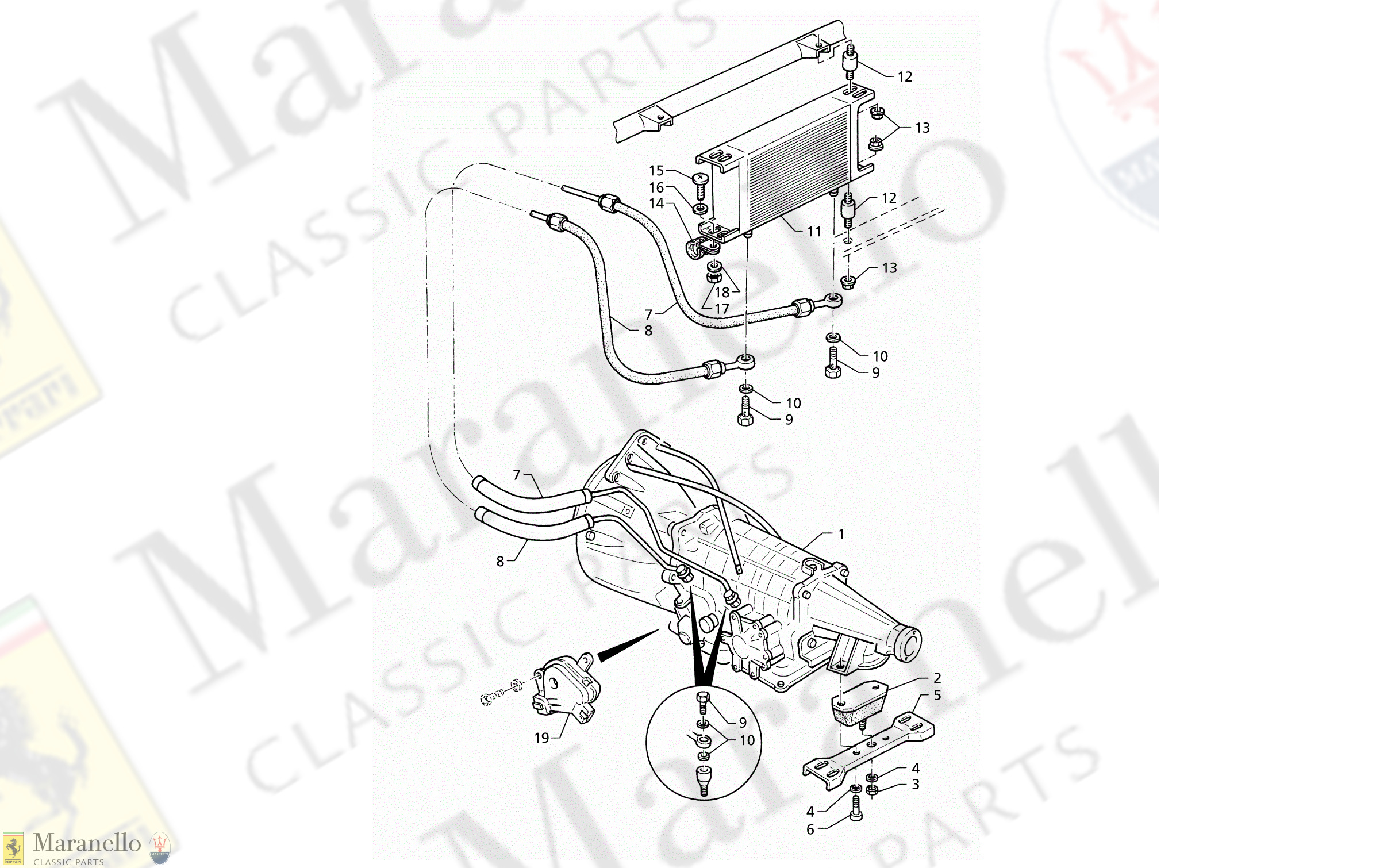 C 28 - Automatic Transmission - Oil Radiator