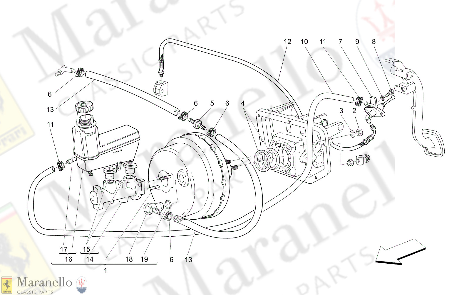 M4.00 - 12 - M400 - 12 Brakes And Clutch Hydraulic Controls