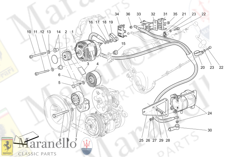 M1.91 - 1 ALTERNATOR AND STARTING MOTOR