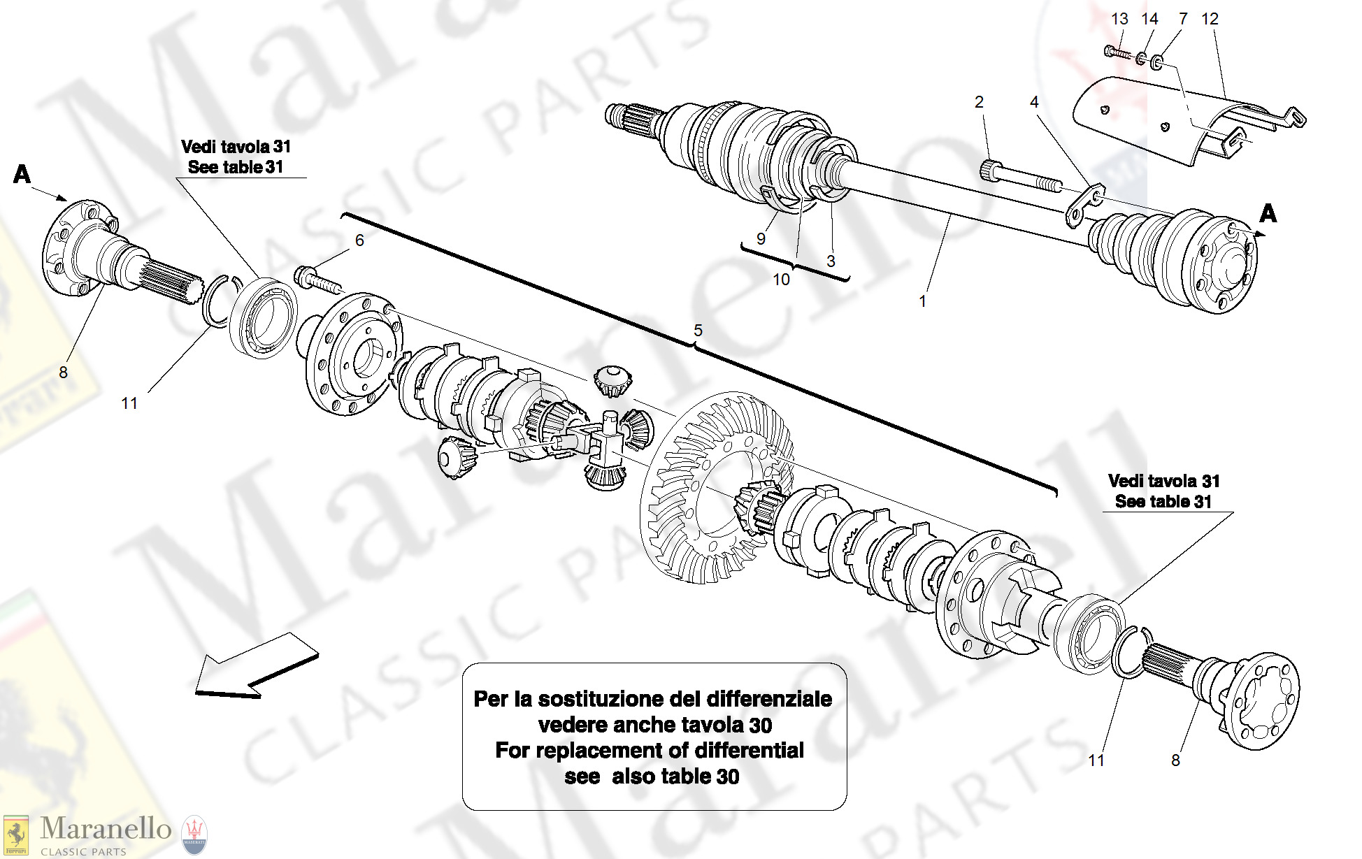 038 - Differential And Axle Shaft