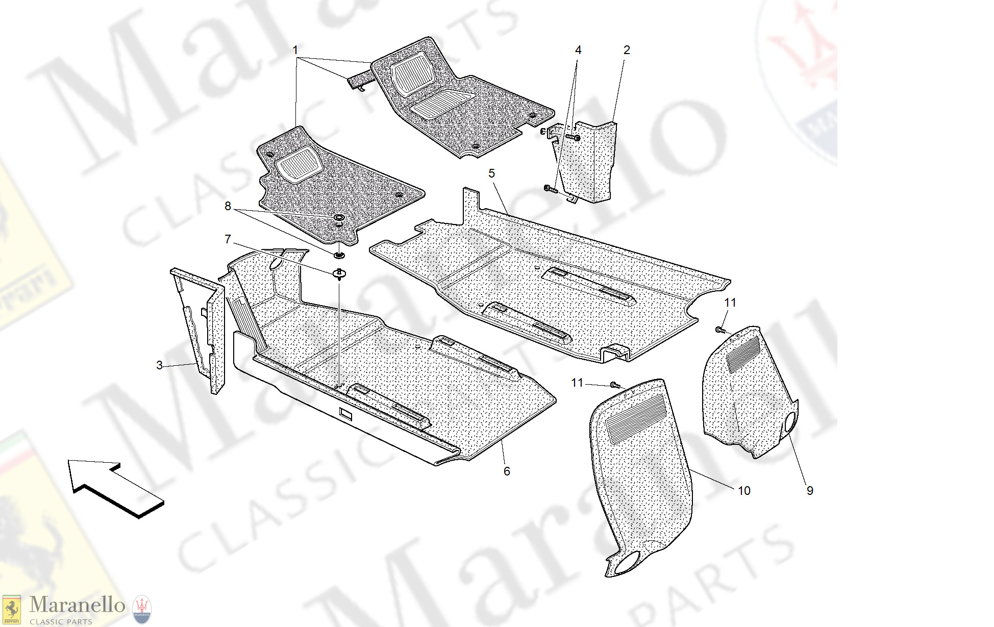 112 - Passengers Compartment Upholstery And Carpets