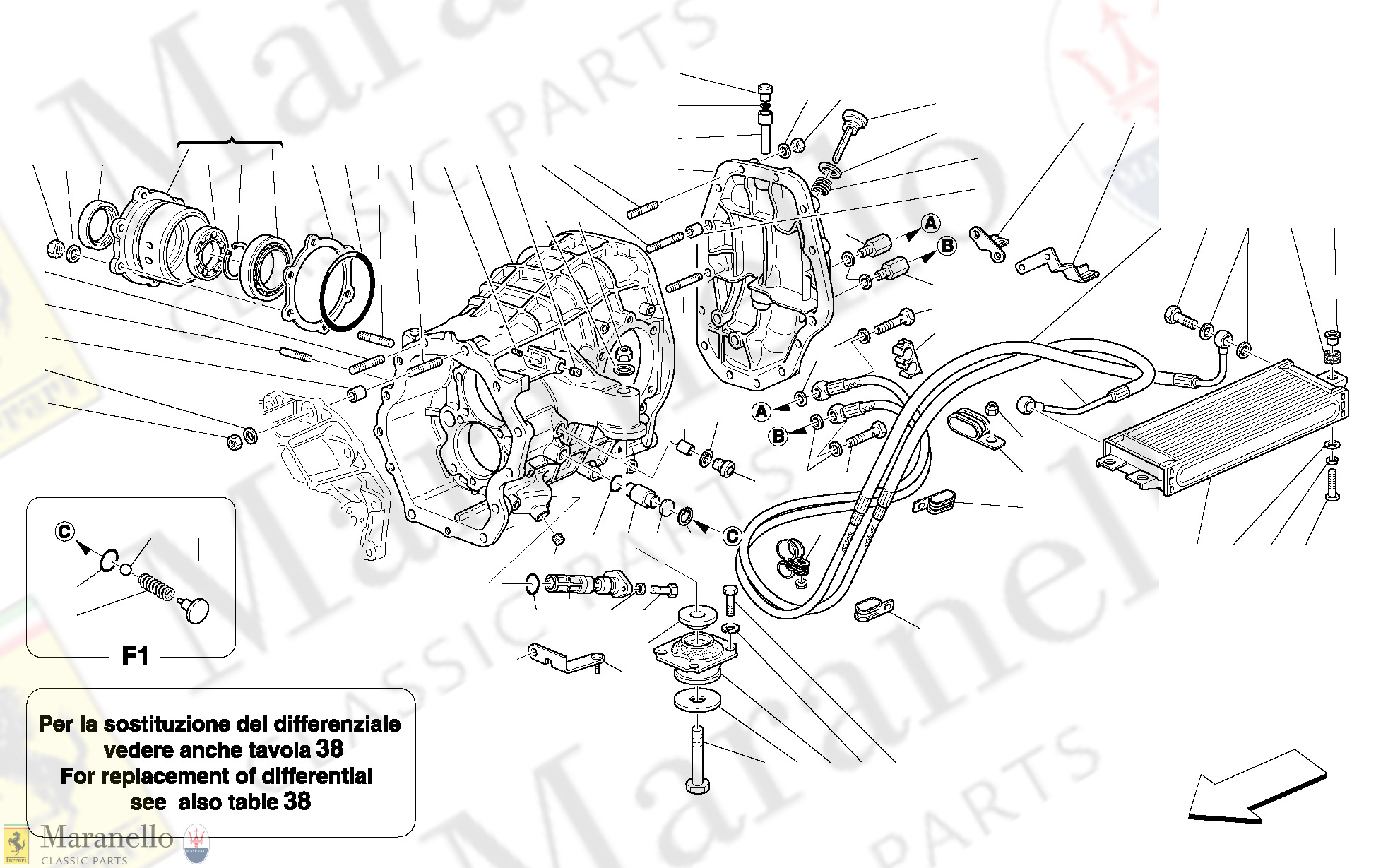 031 - Differential Carrier And Clutch Cooling Radiator