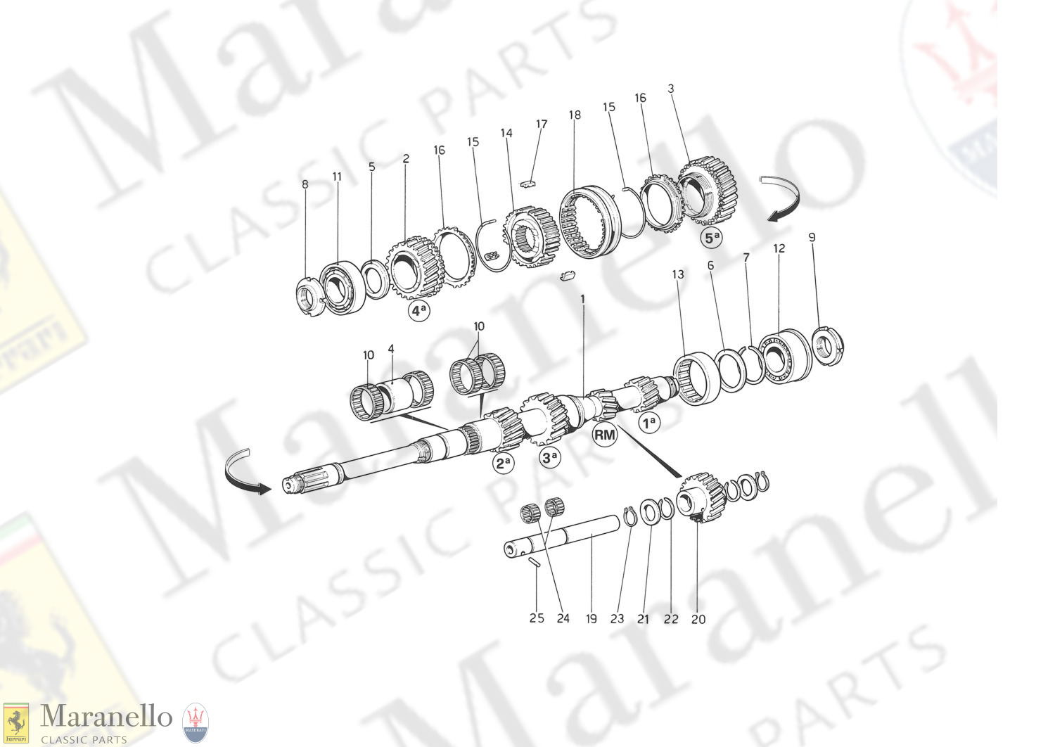 022 - Main Shaft Gears