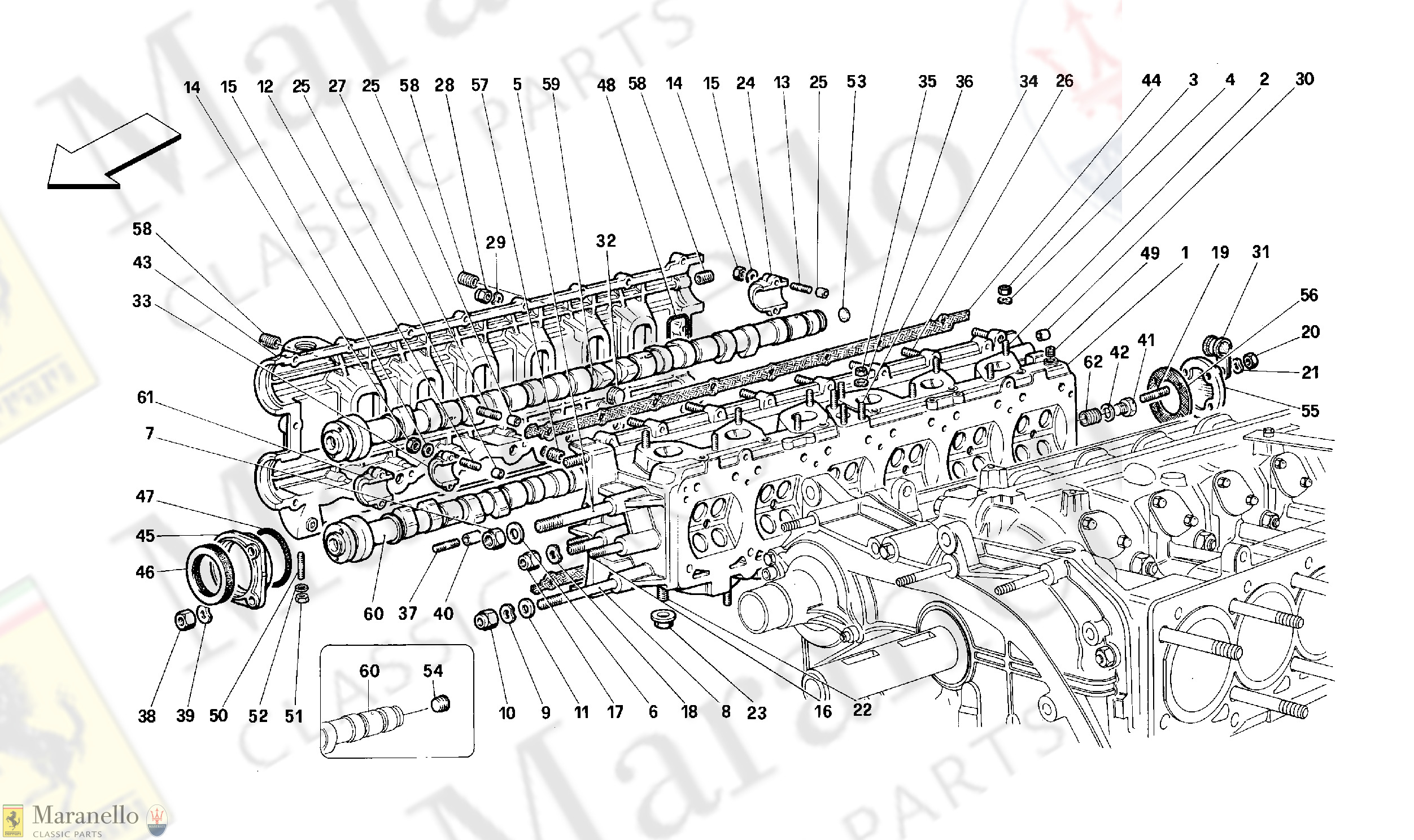 003 - Right Cylinder Head