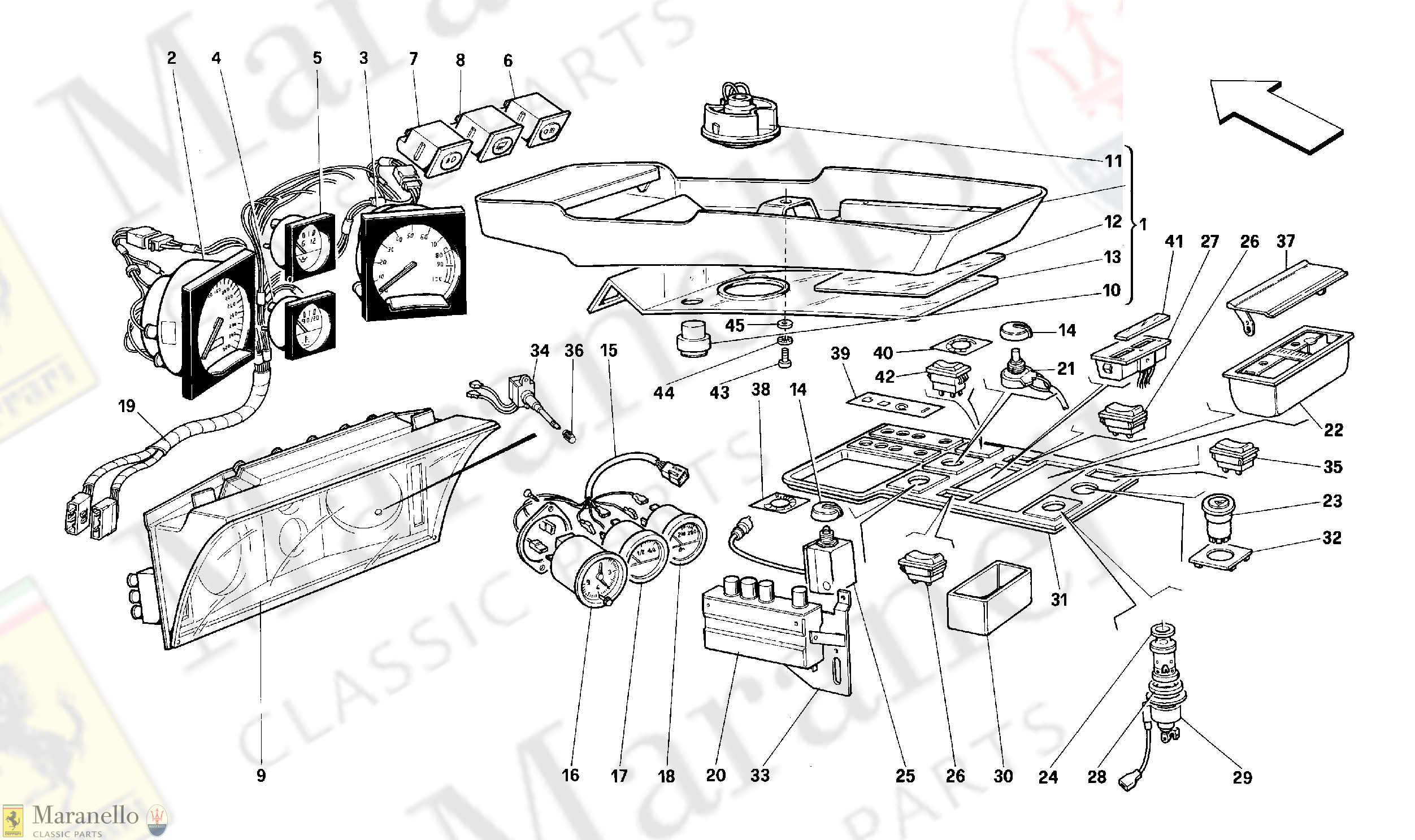 121 - Instruments And Passenger Compartment Accessories
