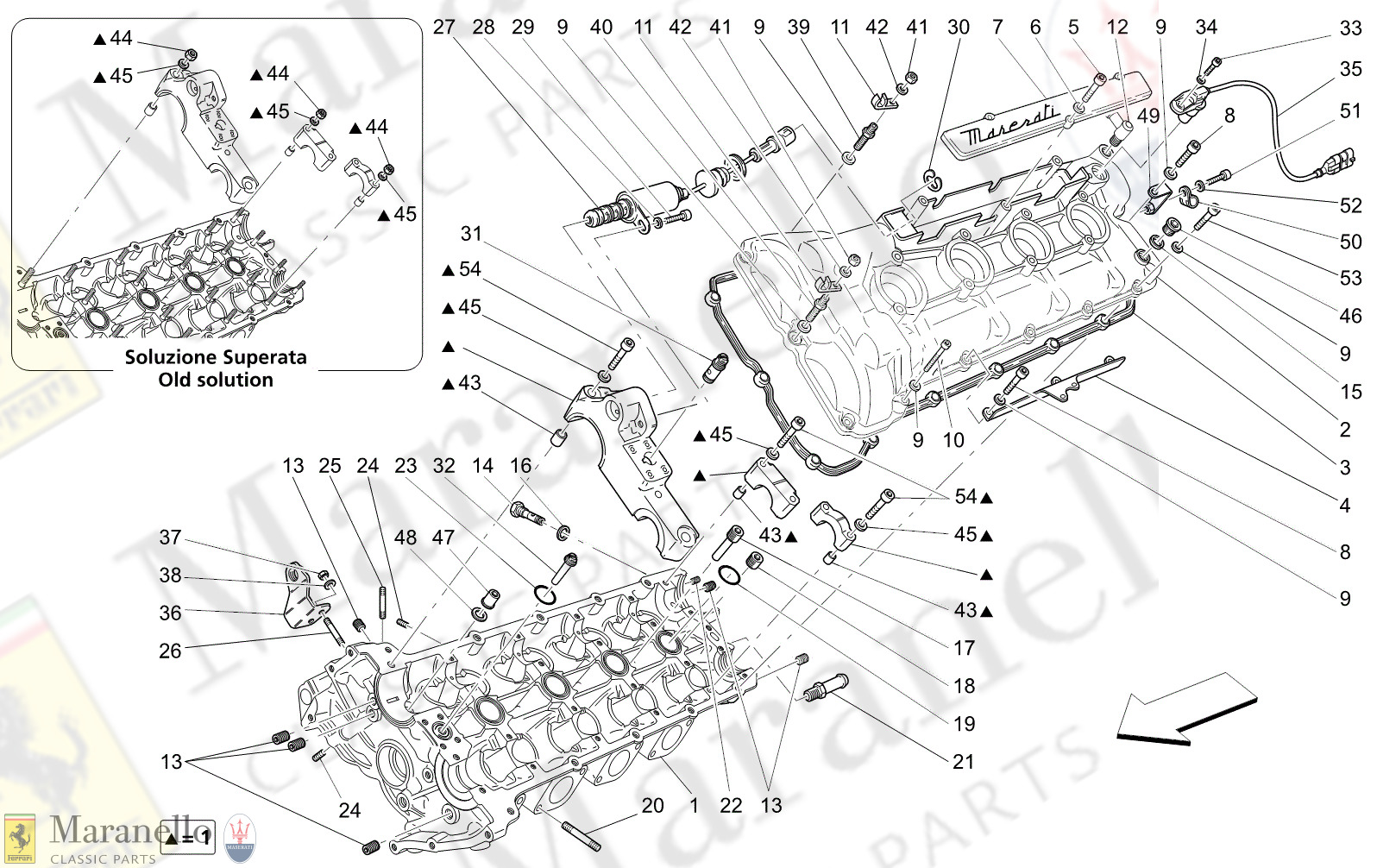 M1.21 - 14 - M121 - 14 Lh Cylinder Head