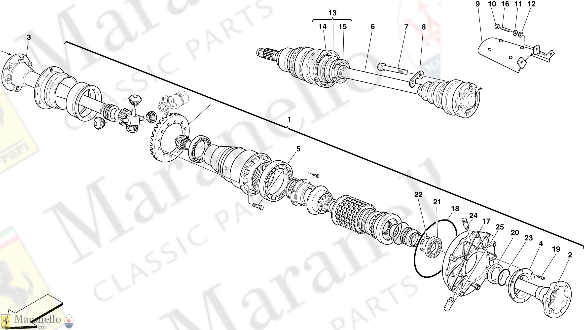 035 - Differential And Axle Shaft