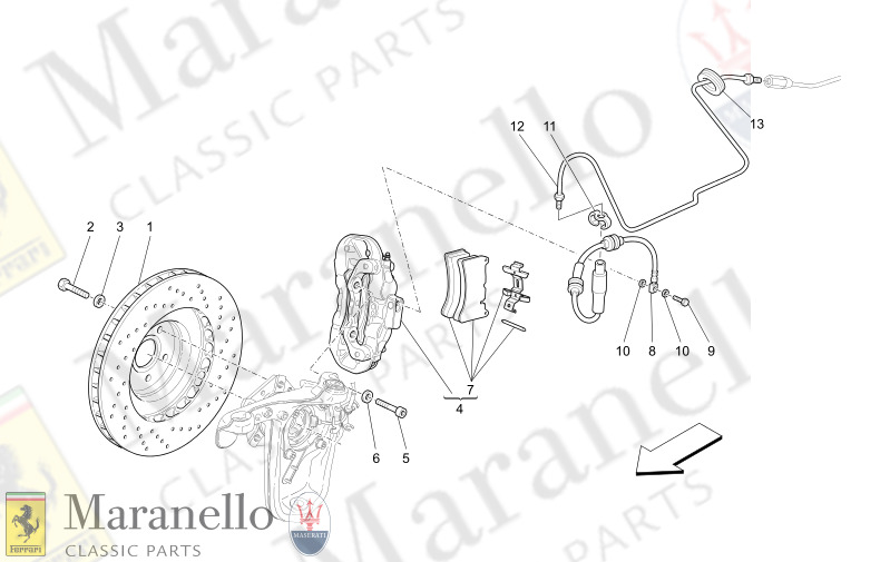 04.10 - 1 BRAKING DEVICES ON FRONT WHEELS