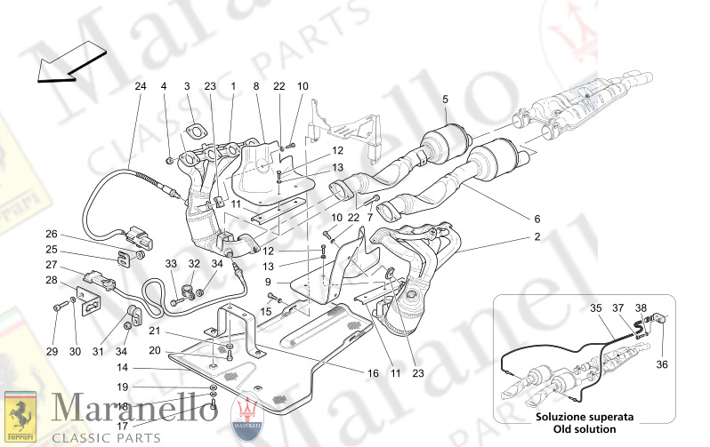 M1.82 - 2 EXHAUST SYSTEM