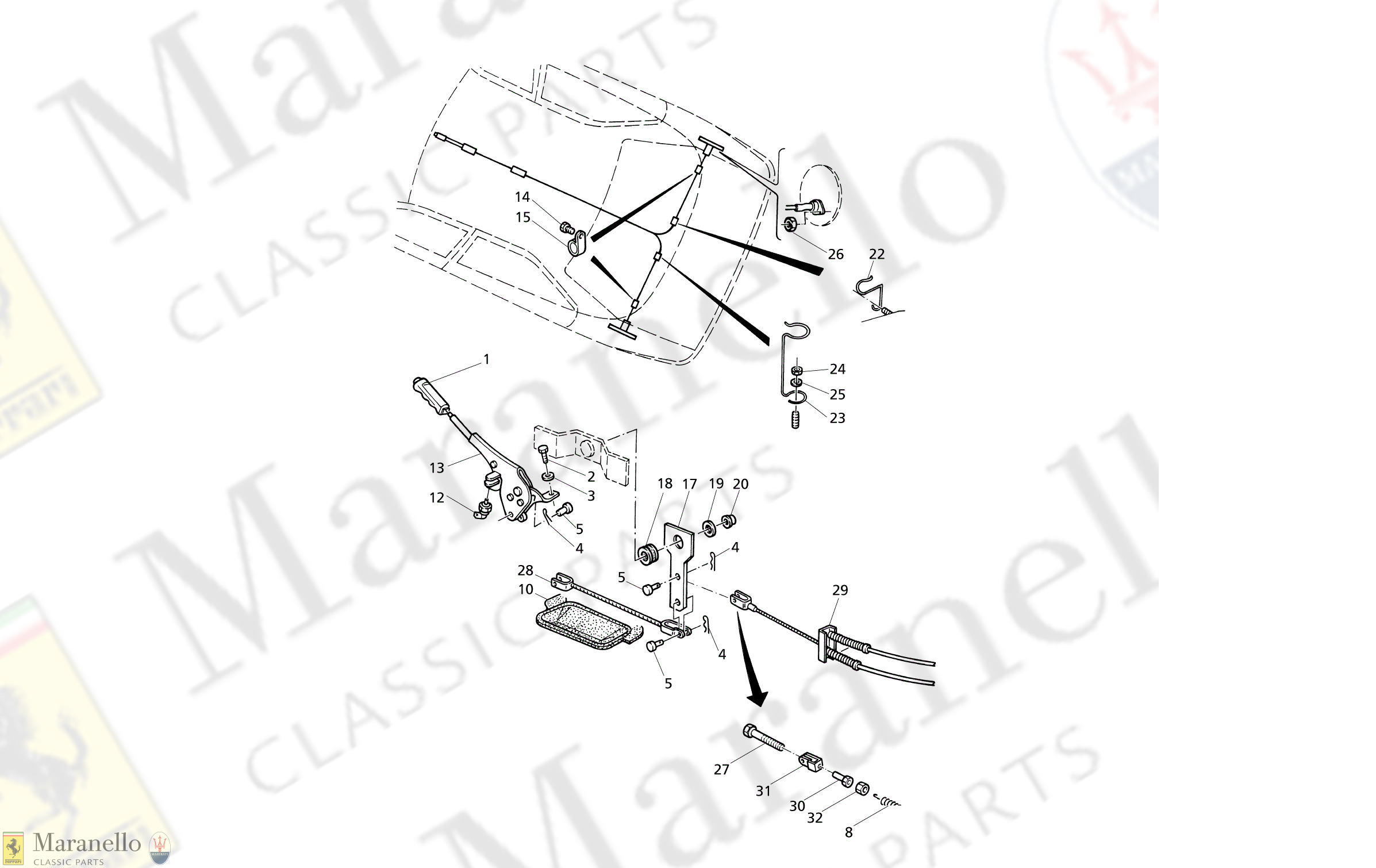 C 40 - Handbrake Control