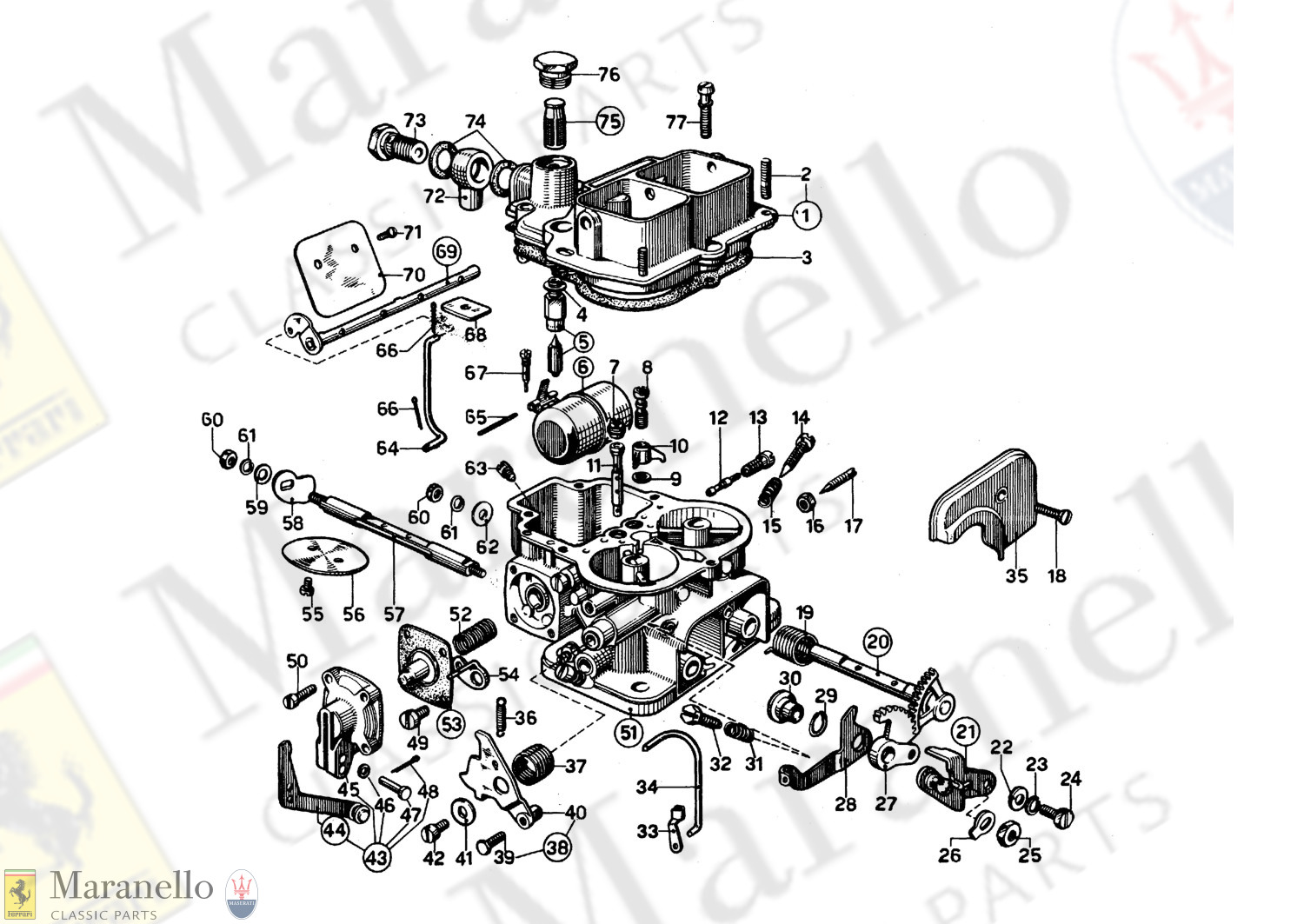 006 - Weber 40 Df1/5 Carburettor