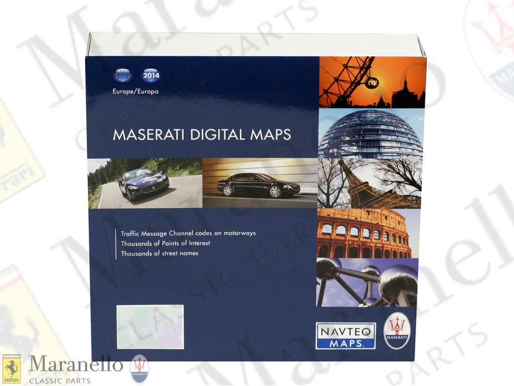 2014 Navigation Map-Europe Version