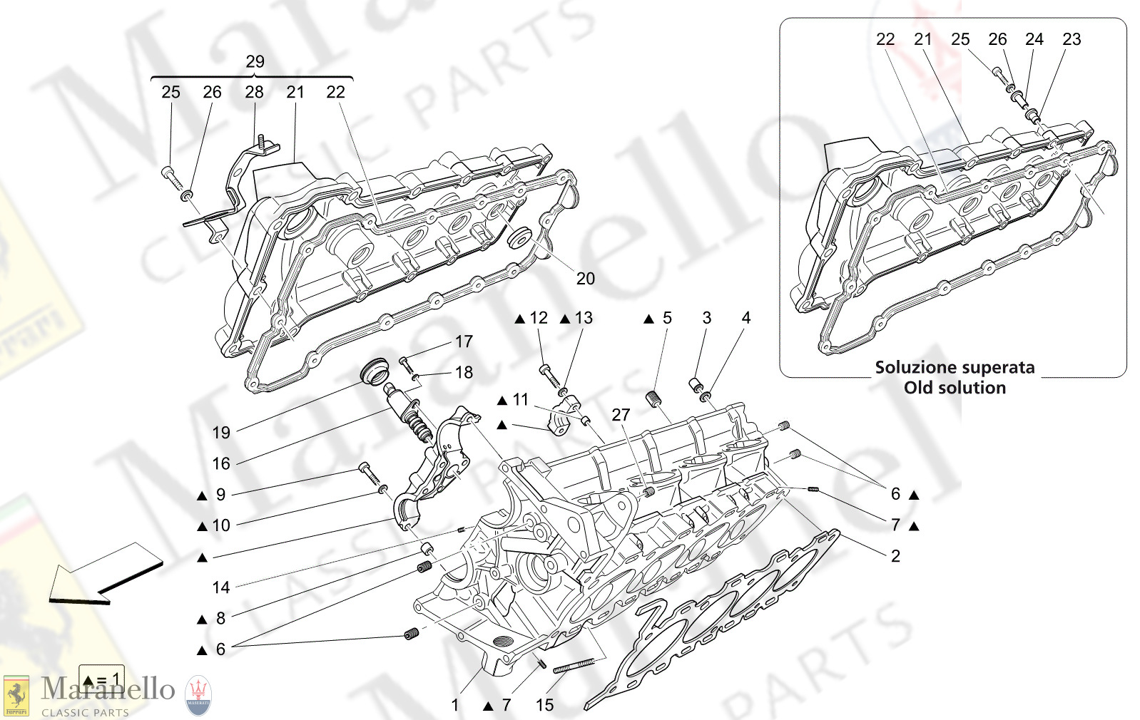 01.20 - 11 - 0120 - 11 Rh Cylinder Head
