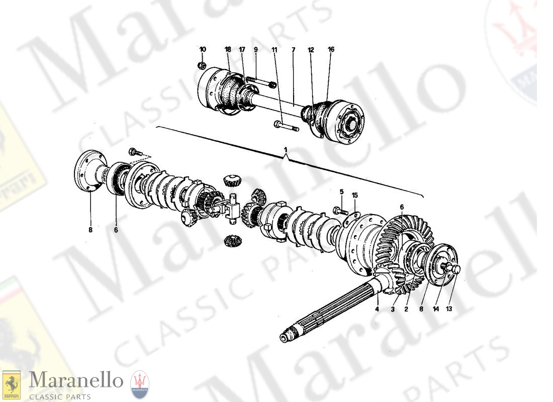 023 - Differential And Axle Shafts