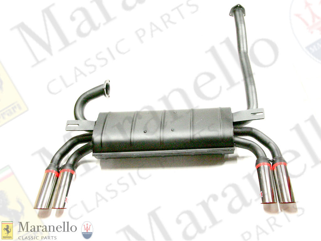 308Gtb 4Pipe Exhaust Oval Box