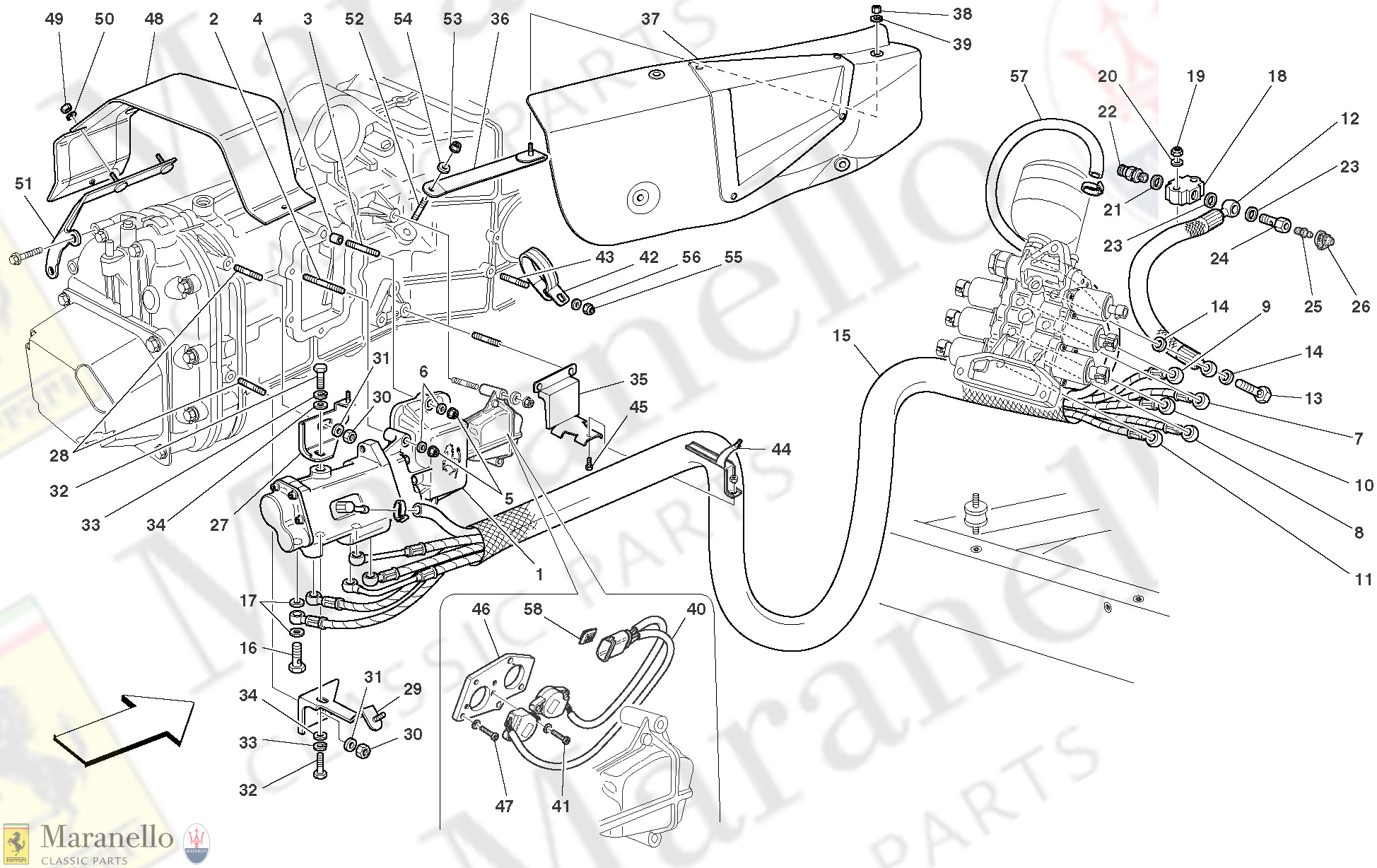 023 - Clutch And Gearbox Hydraulic Control
