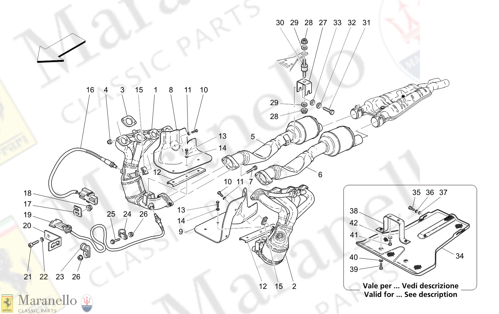 M1.80 - 1 - M180 - 1 Pre-Catalytic Converters And Catalytic Converters