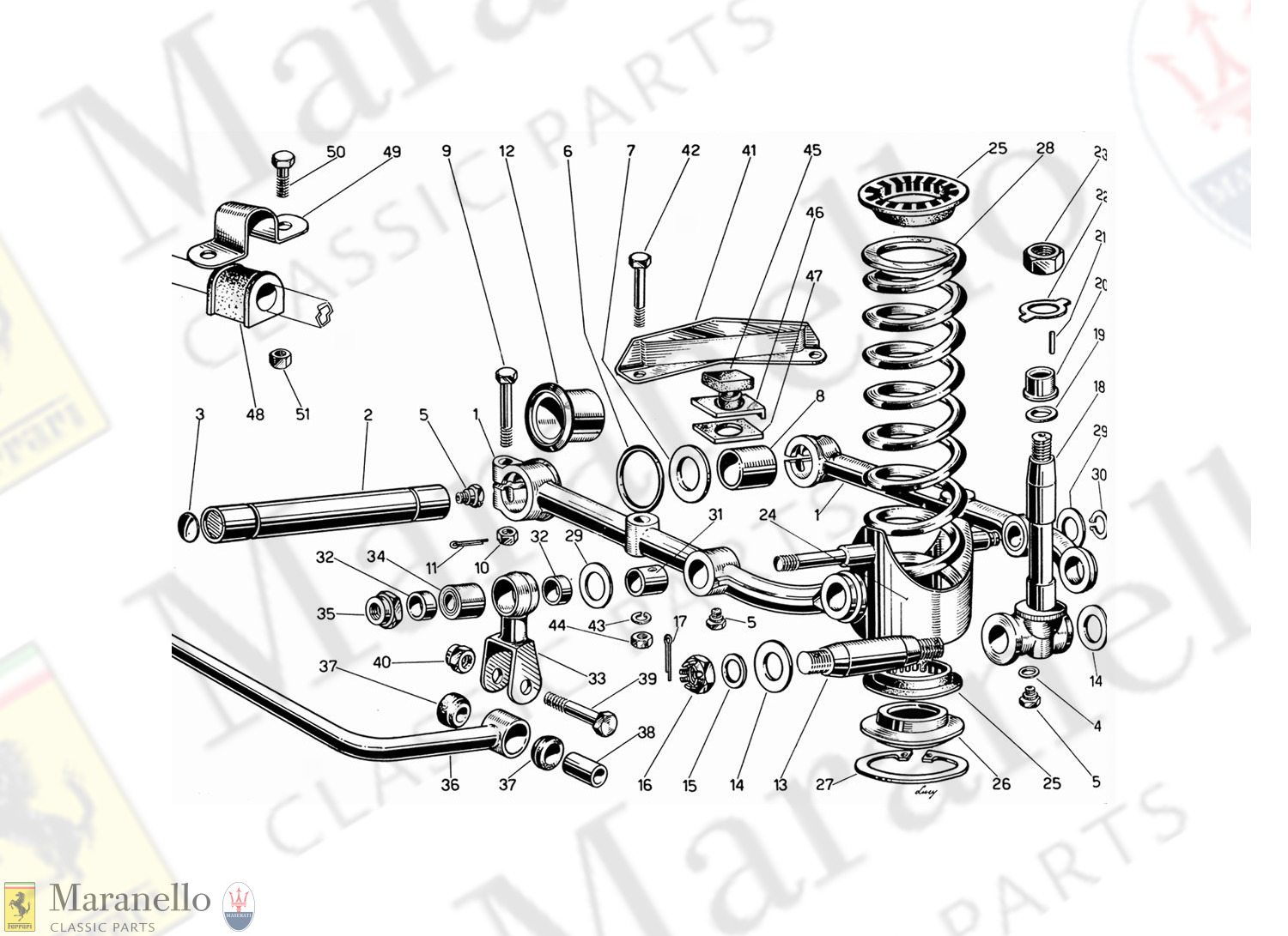 029 - Front Wheel Suspension Bottom Arms