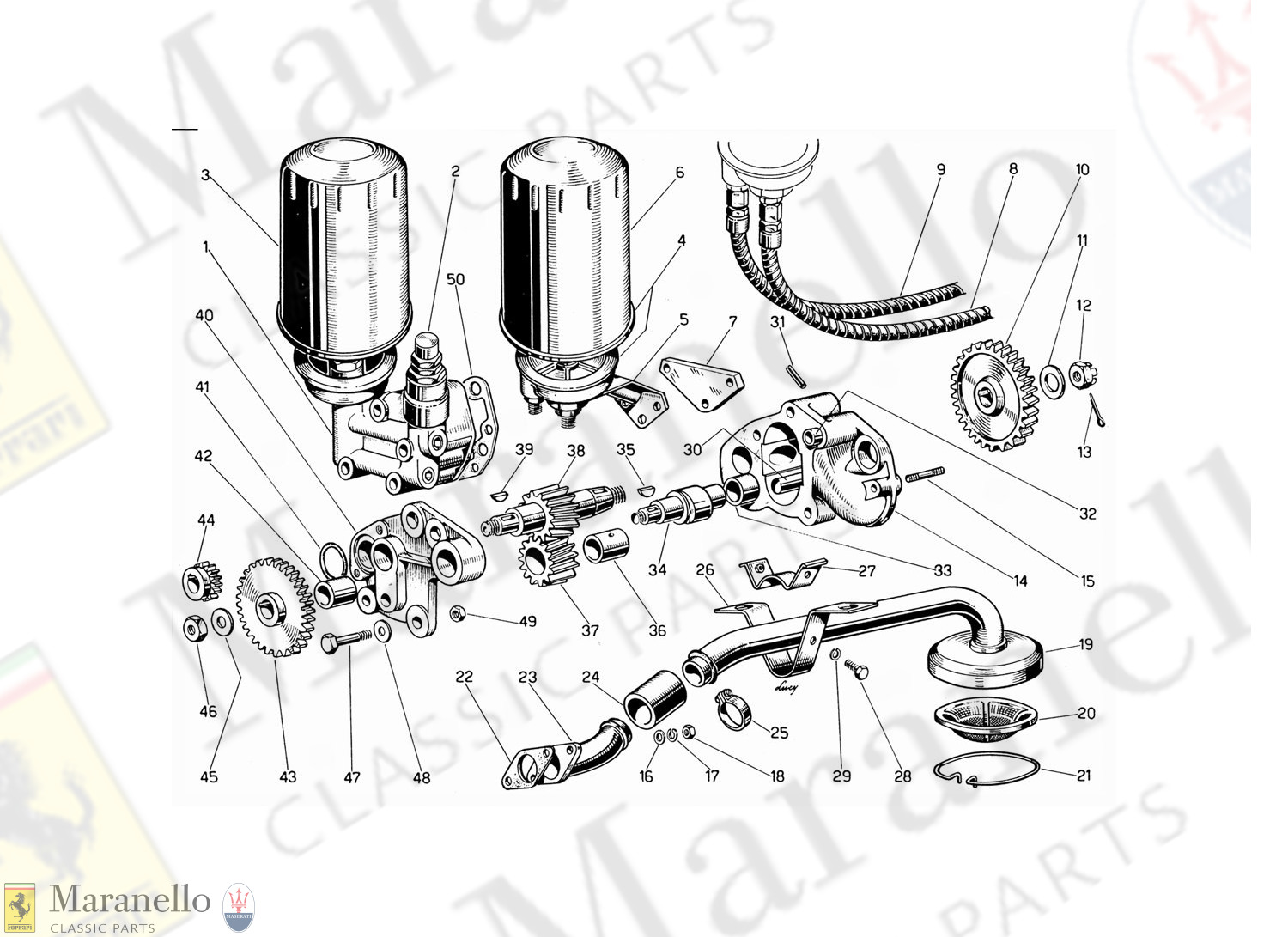 011 - Oil Pump And Filters