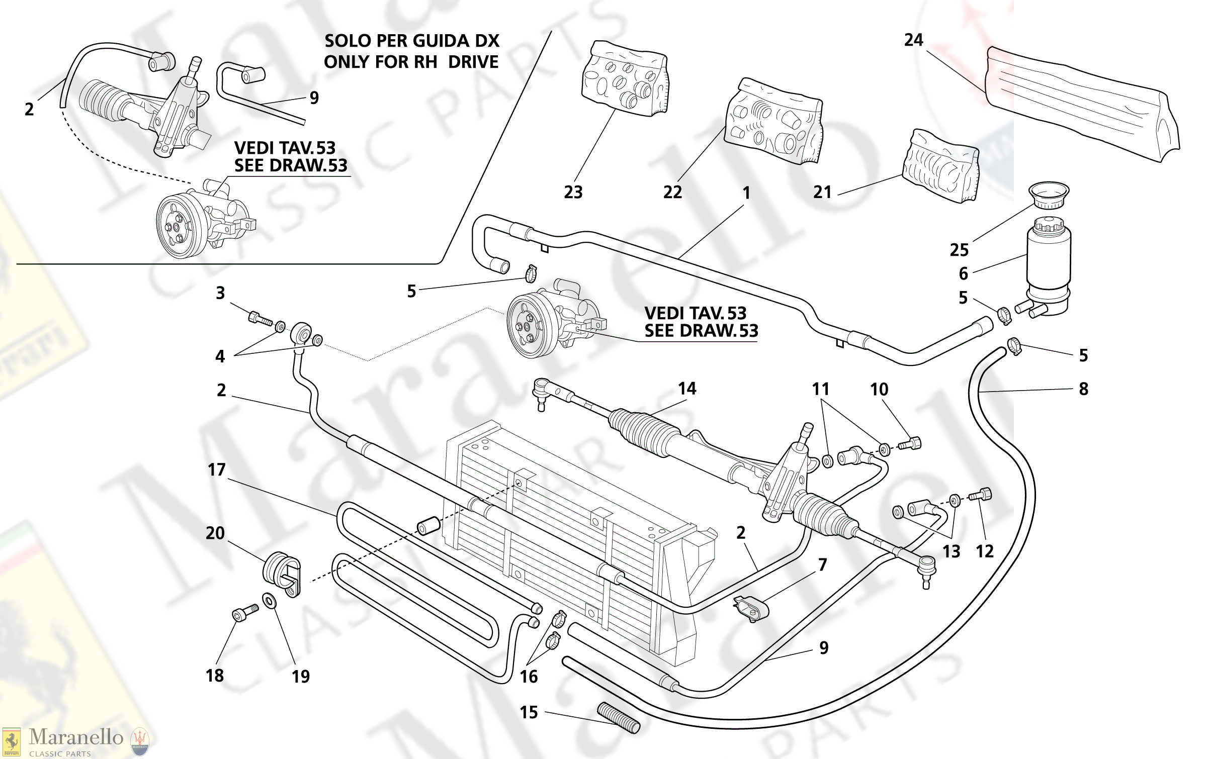 C 054 - Power Steering System