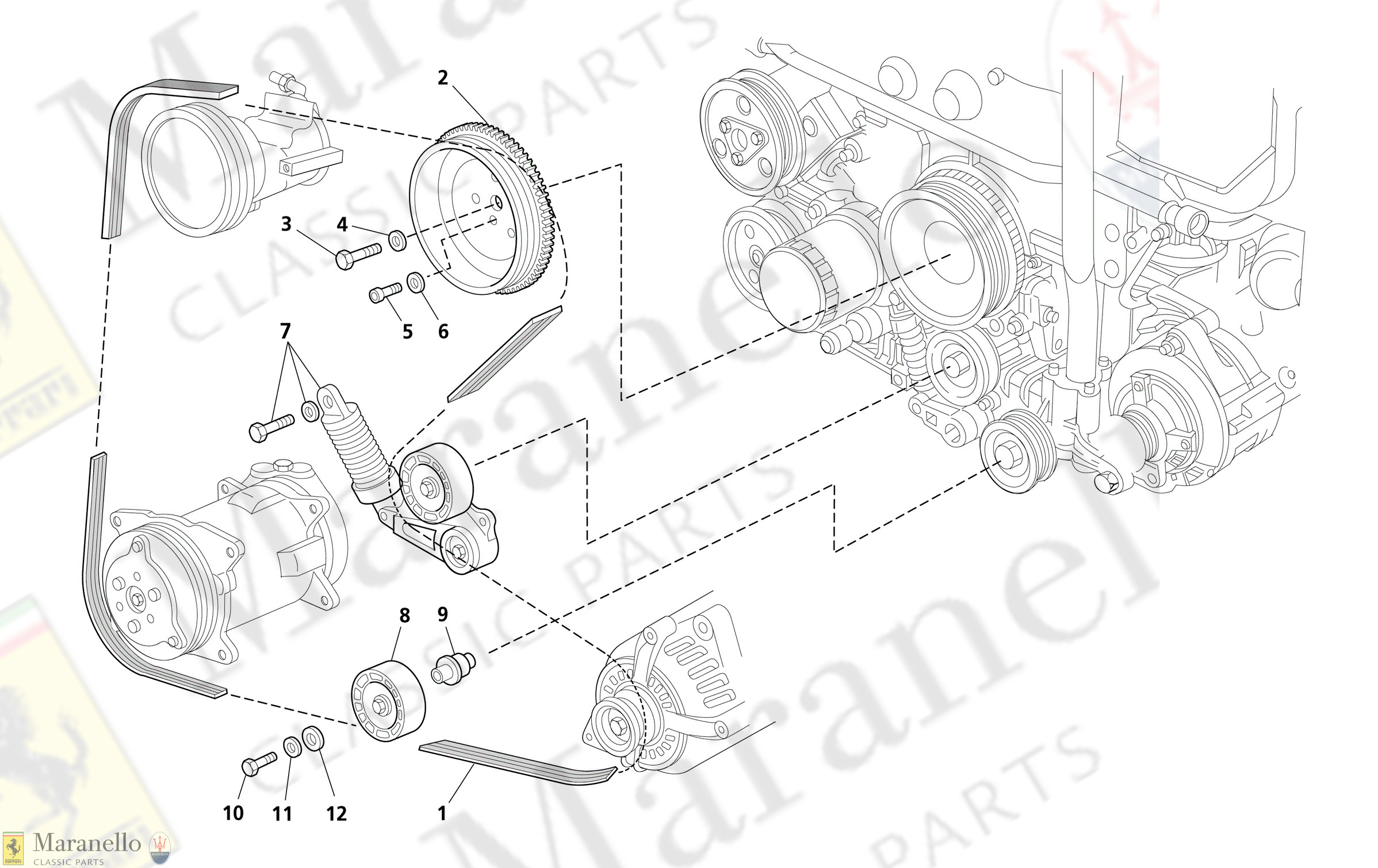 C 010 - Poly-V Belt System