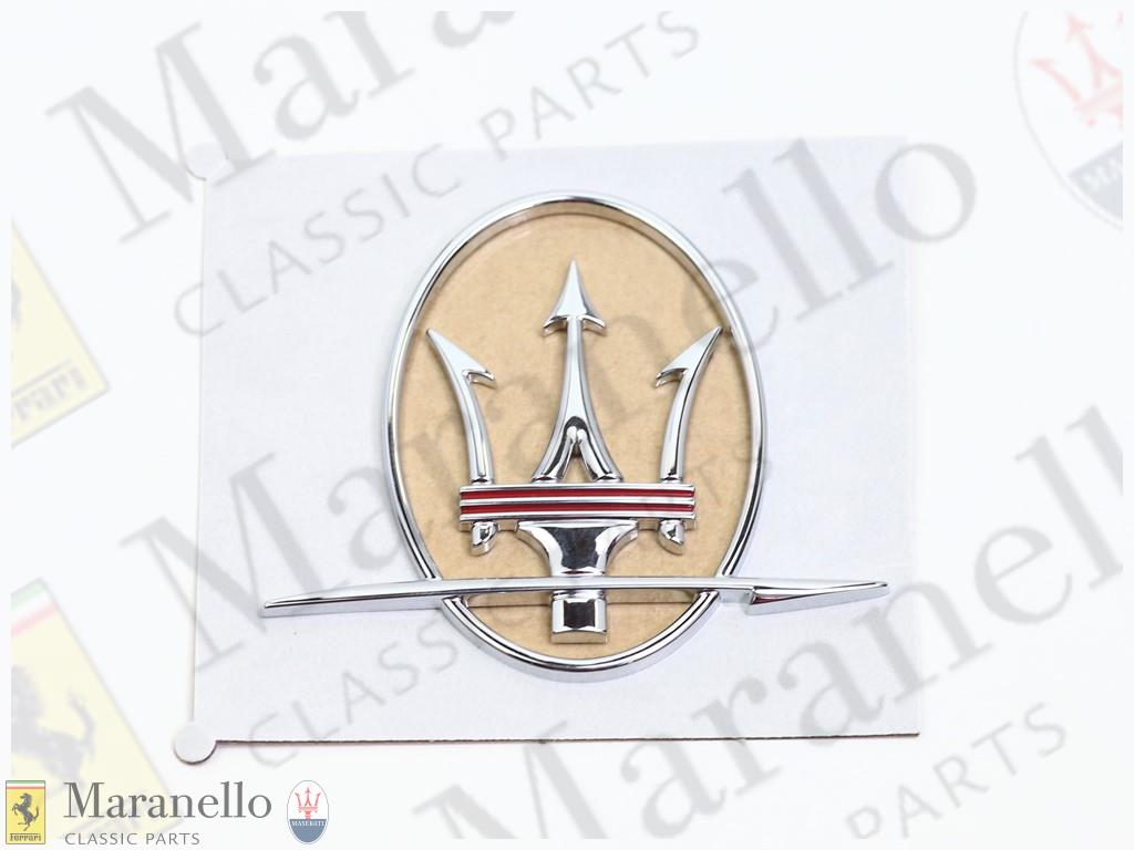 Motif Ovale Tridente With Red Colour